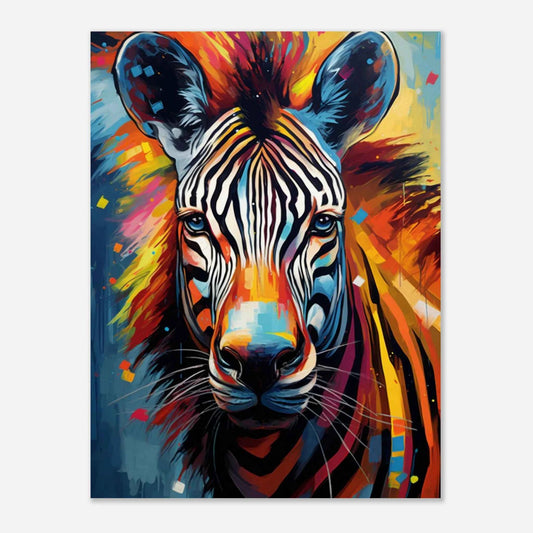 Zebra - Pop Art Print