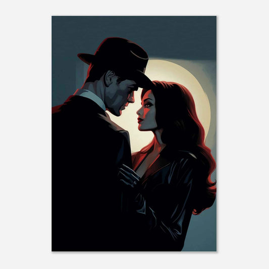 Noir Romance Art Print
