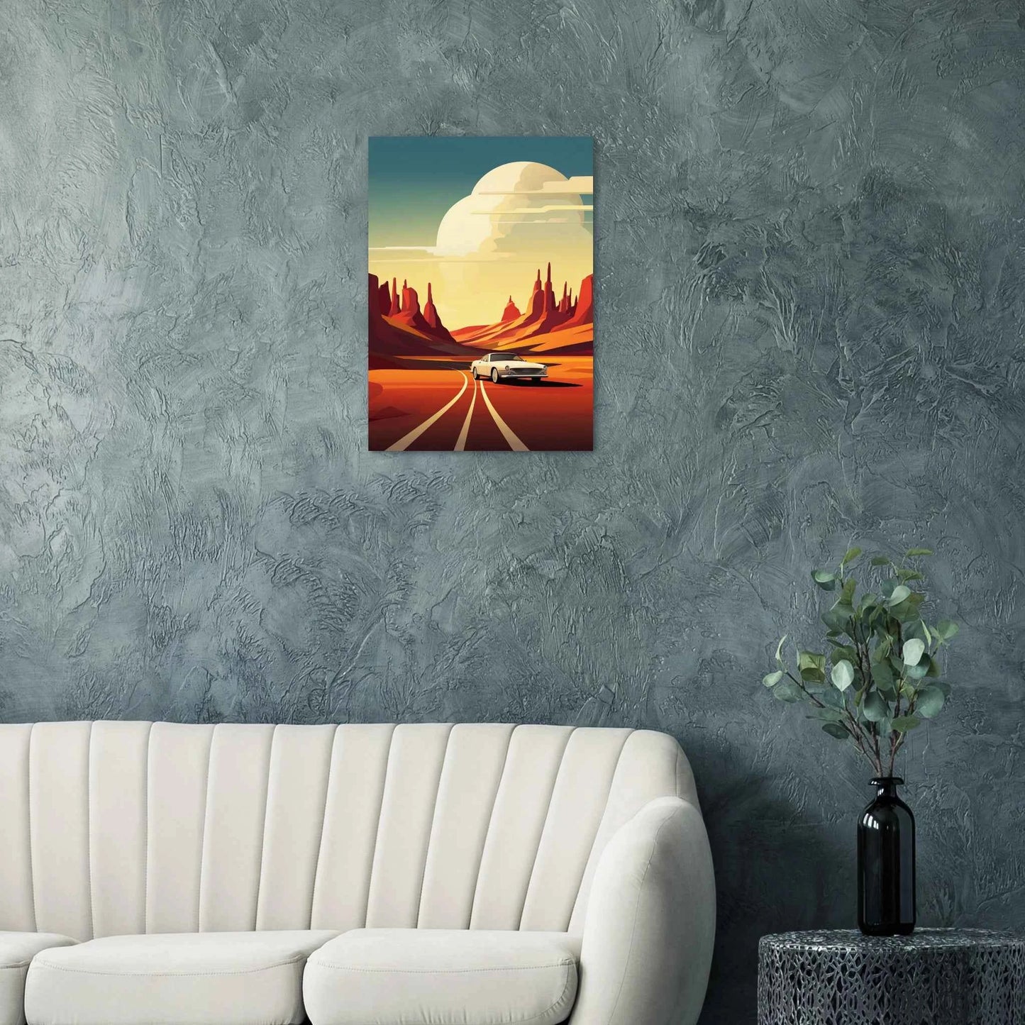 Desert Drive Art Print