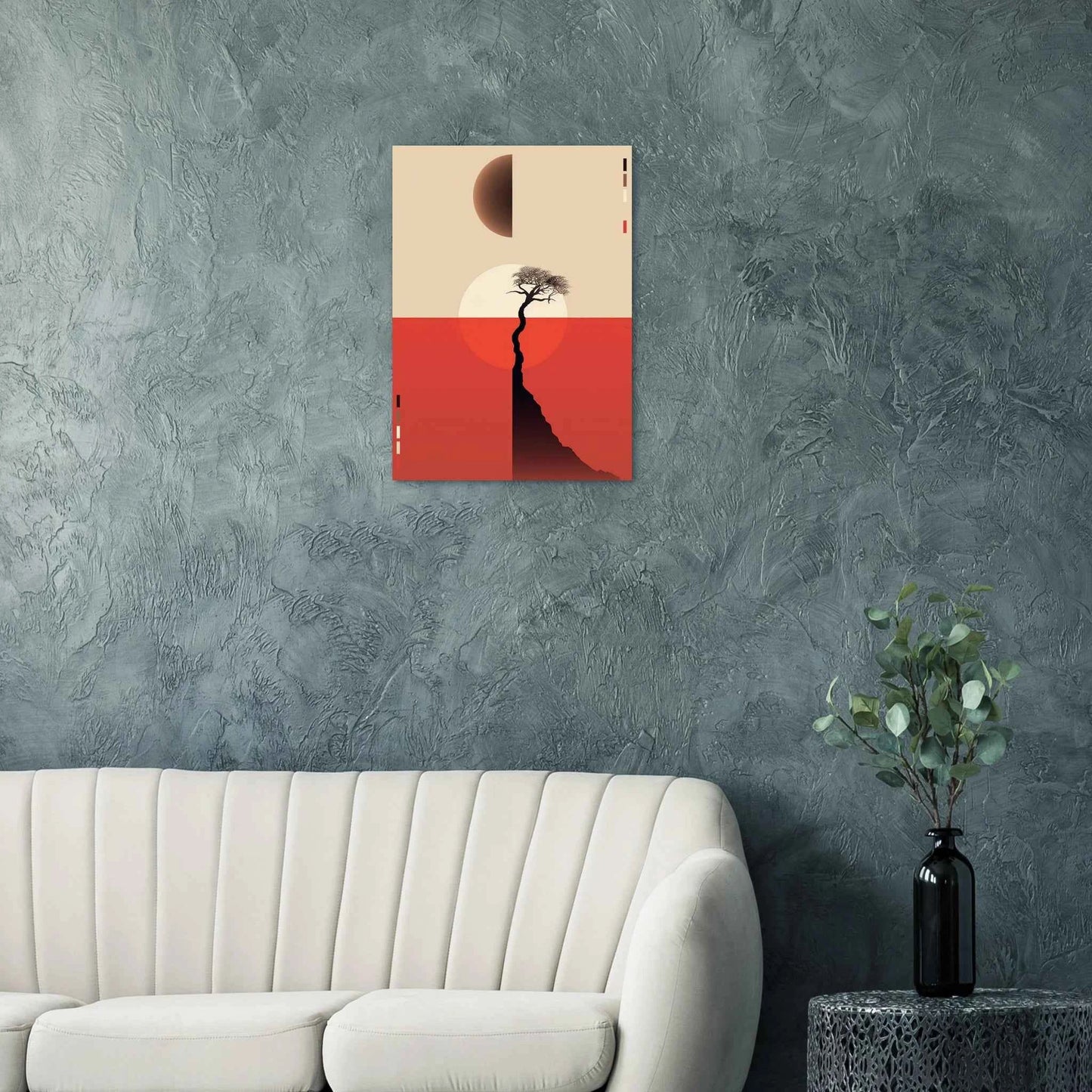 Minimalist Arid Landscape