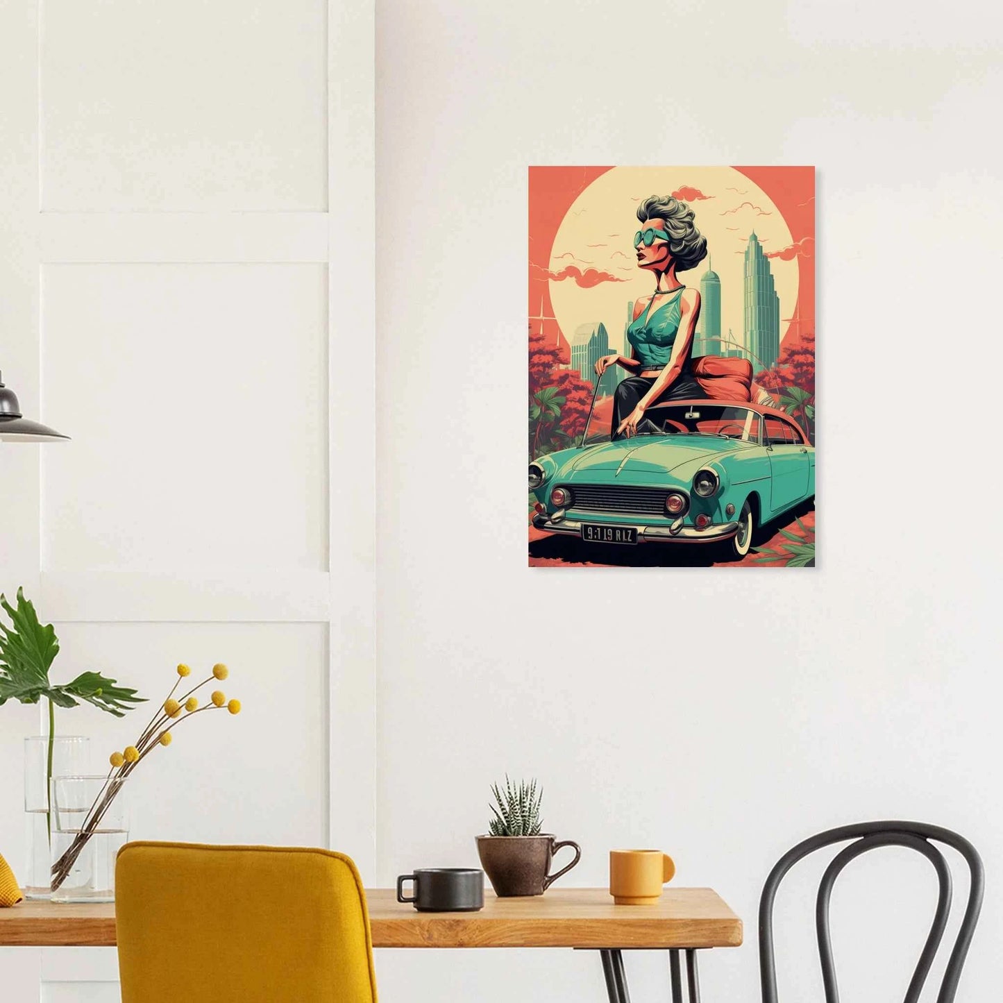 Retro Poster - Vintage Wall Art for Nostalgic Home Decor