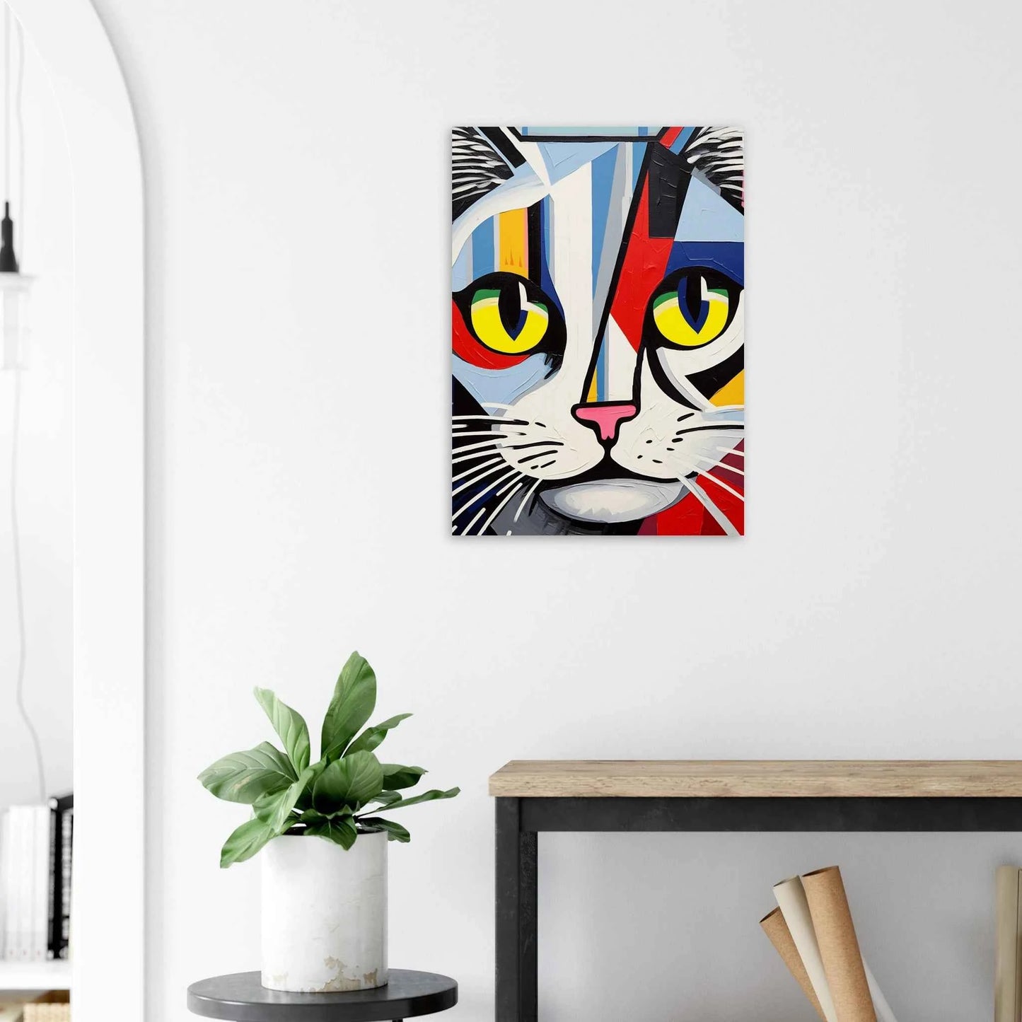 Cat - Pop Art Print Vibrant