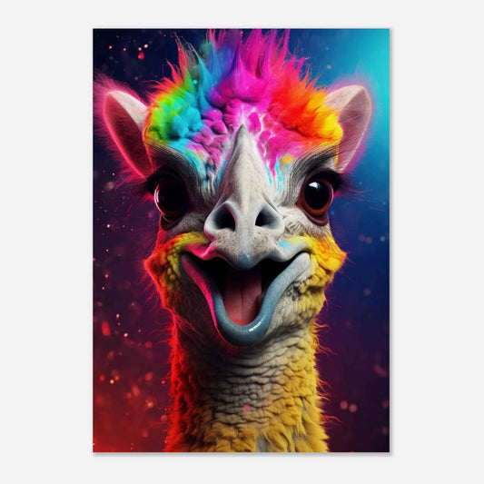 Giraffe - Pop Art Print