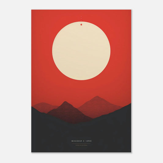 Sunset Peaks - Canvasero