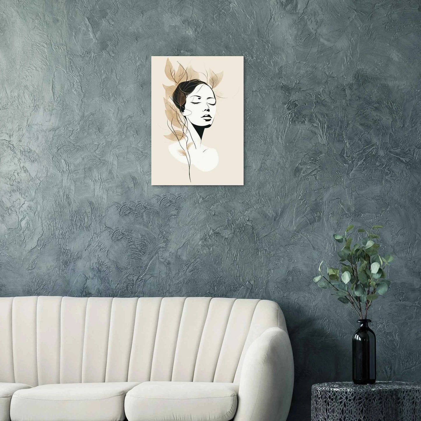 Serene Botanical Elegance Art Print