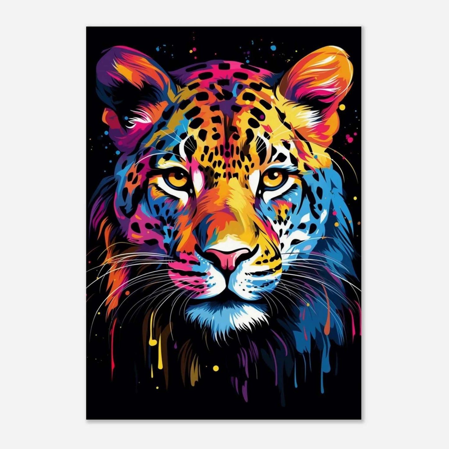 Leopard Pop Art