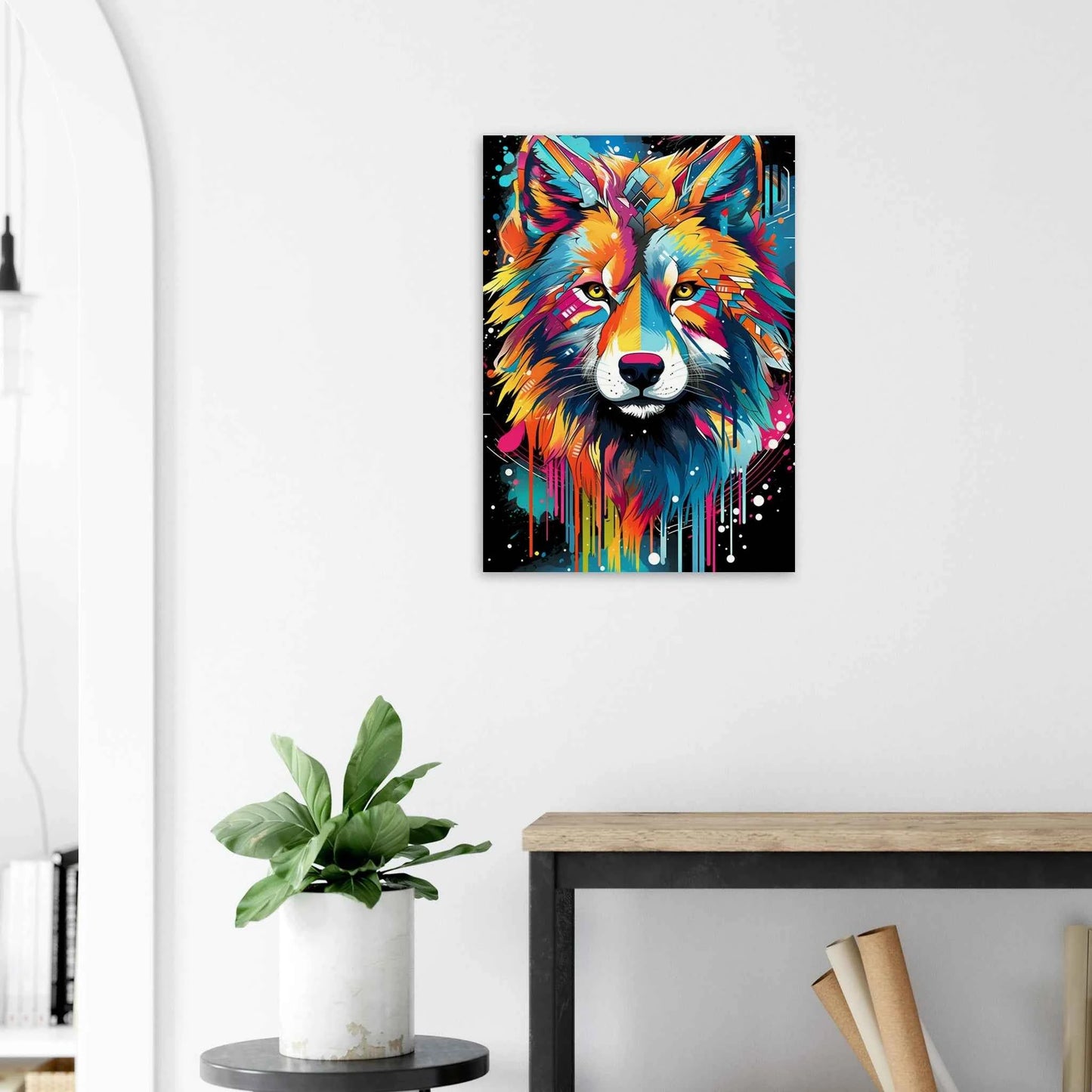 Wolf - Pop Art Print