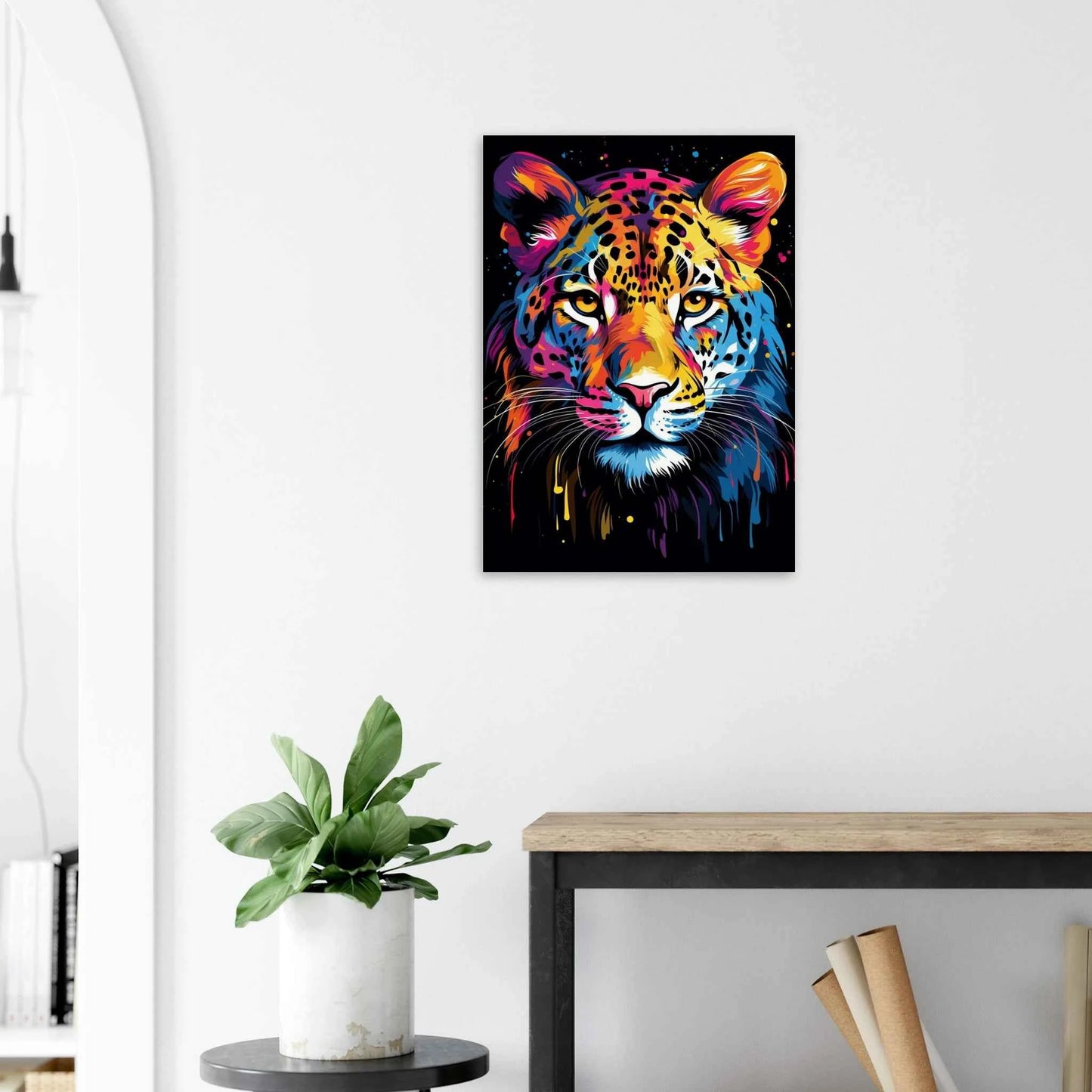 Leopard Pop Art