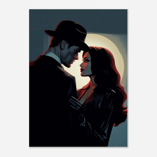 Noir Romance Art Print
