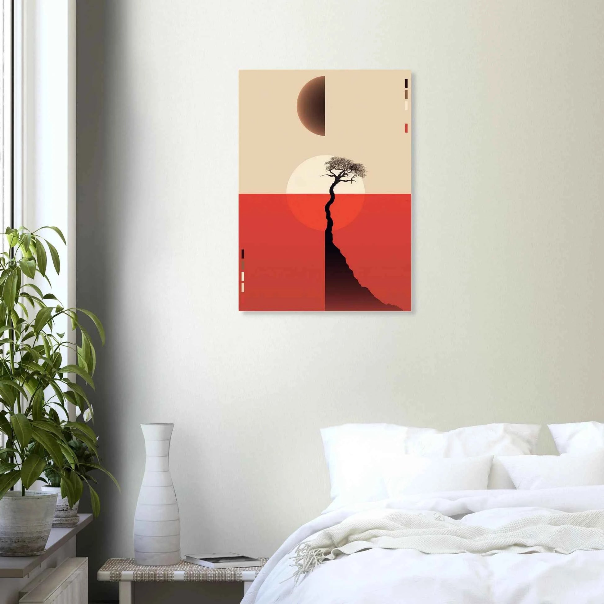 Minimalist Arid Landscape