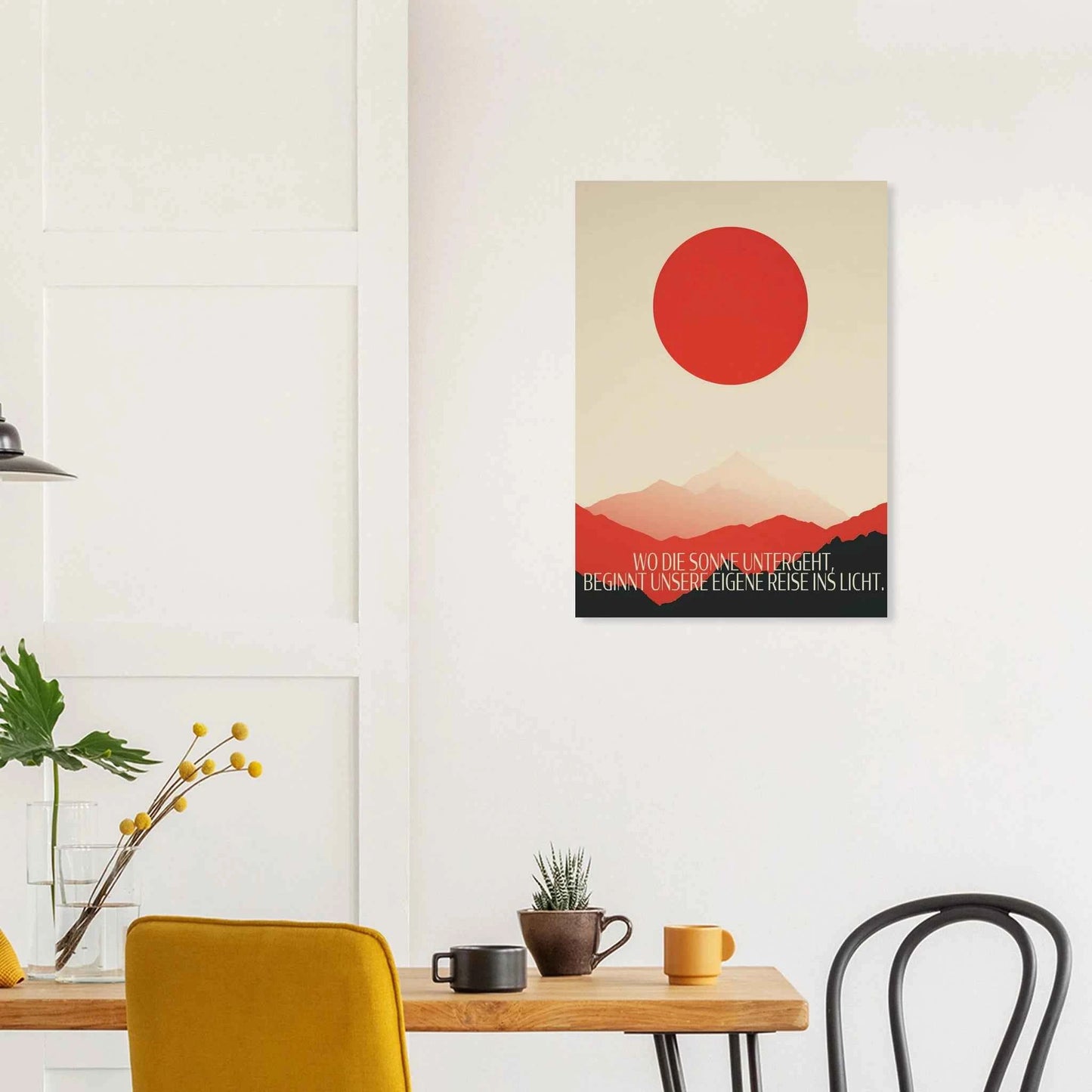 Sonnenuntergang Kunstdruck