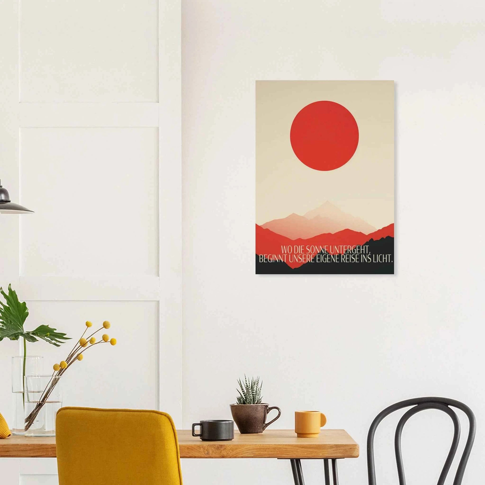 Sonnenuntergang Kunstdruck