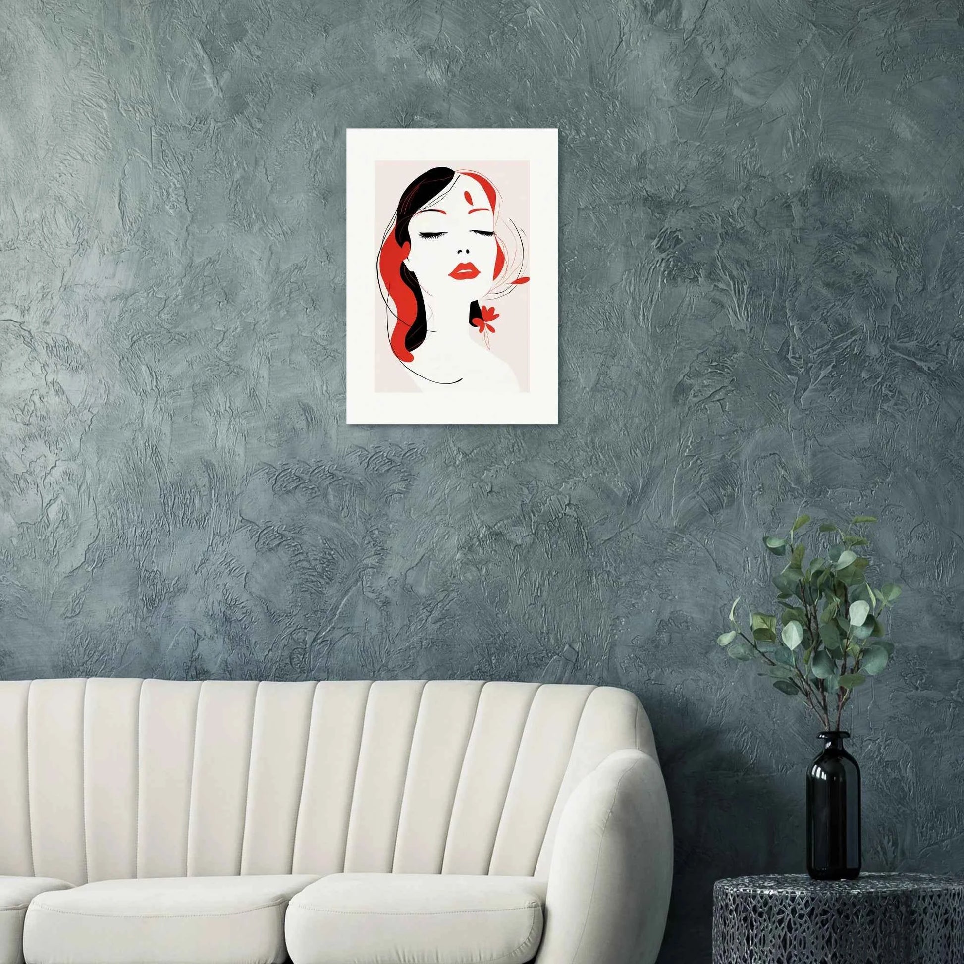 Modern Abstract Portrait Art