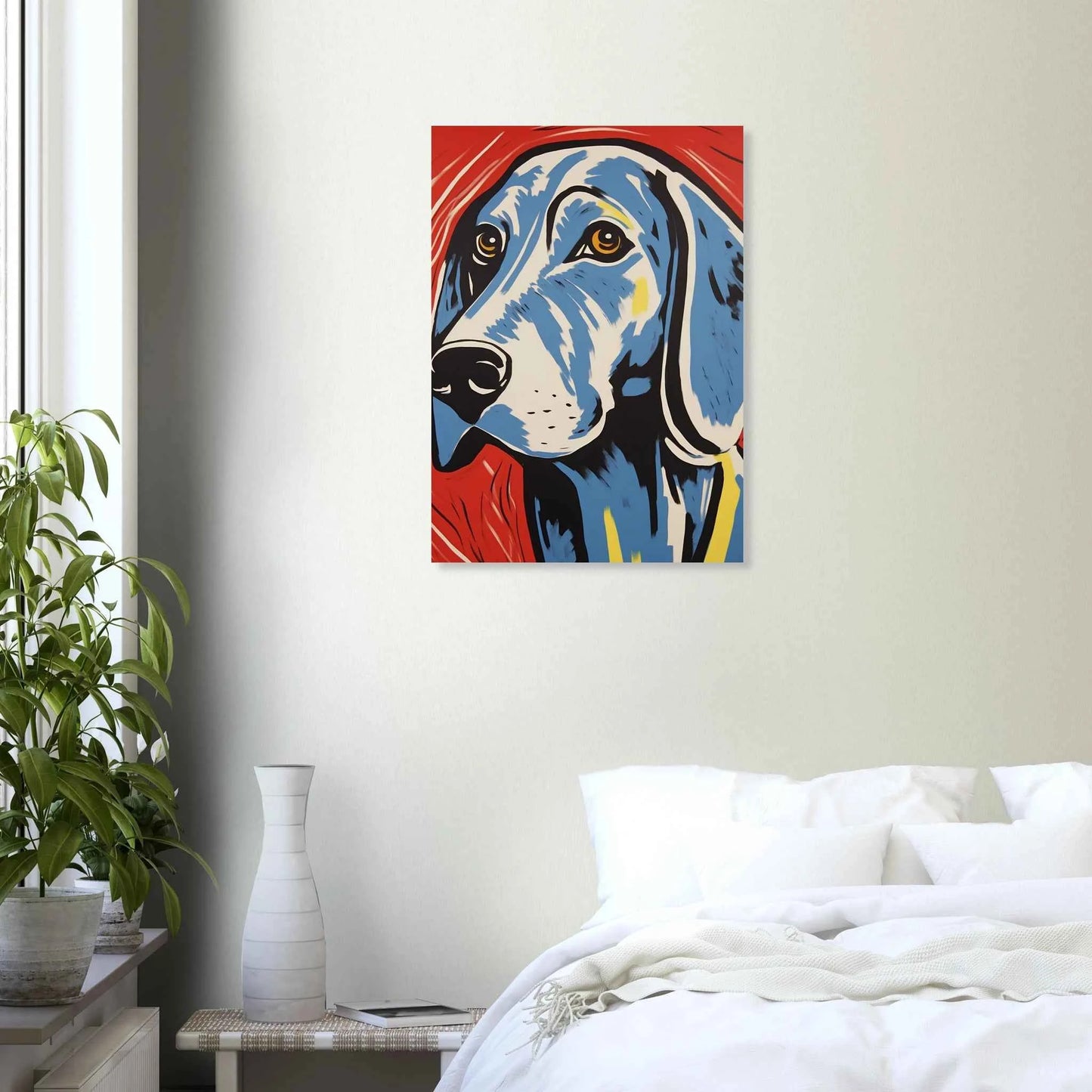 Pop Art Dog Portrait