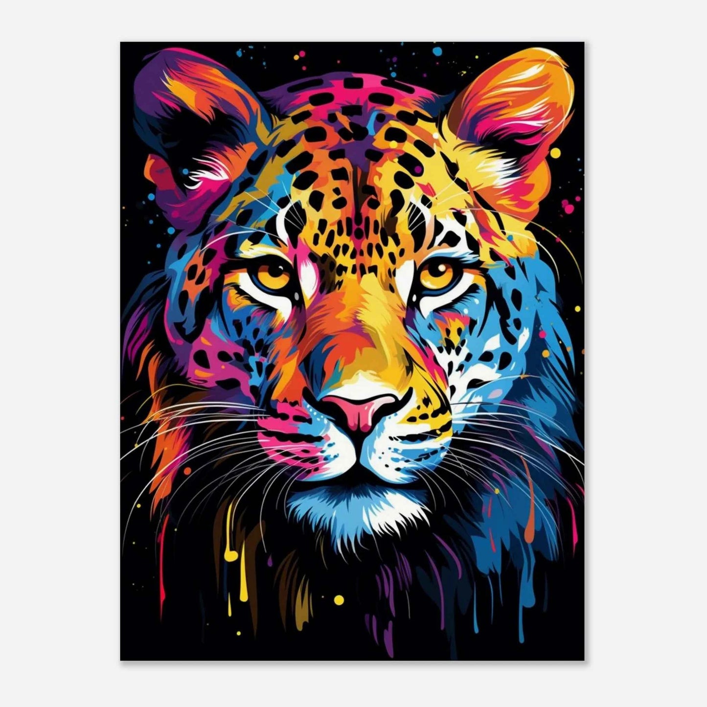 Leopard Pop Art