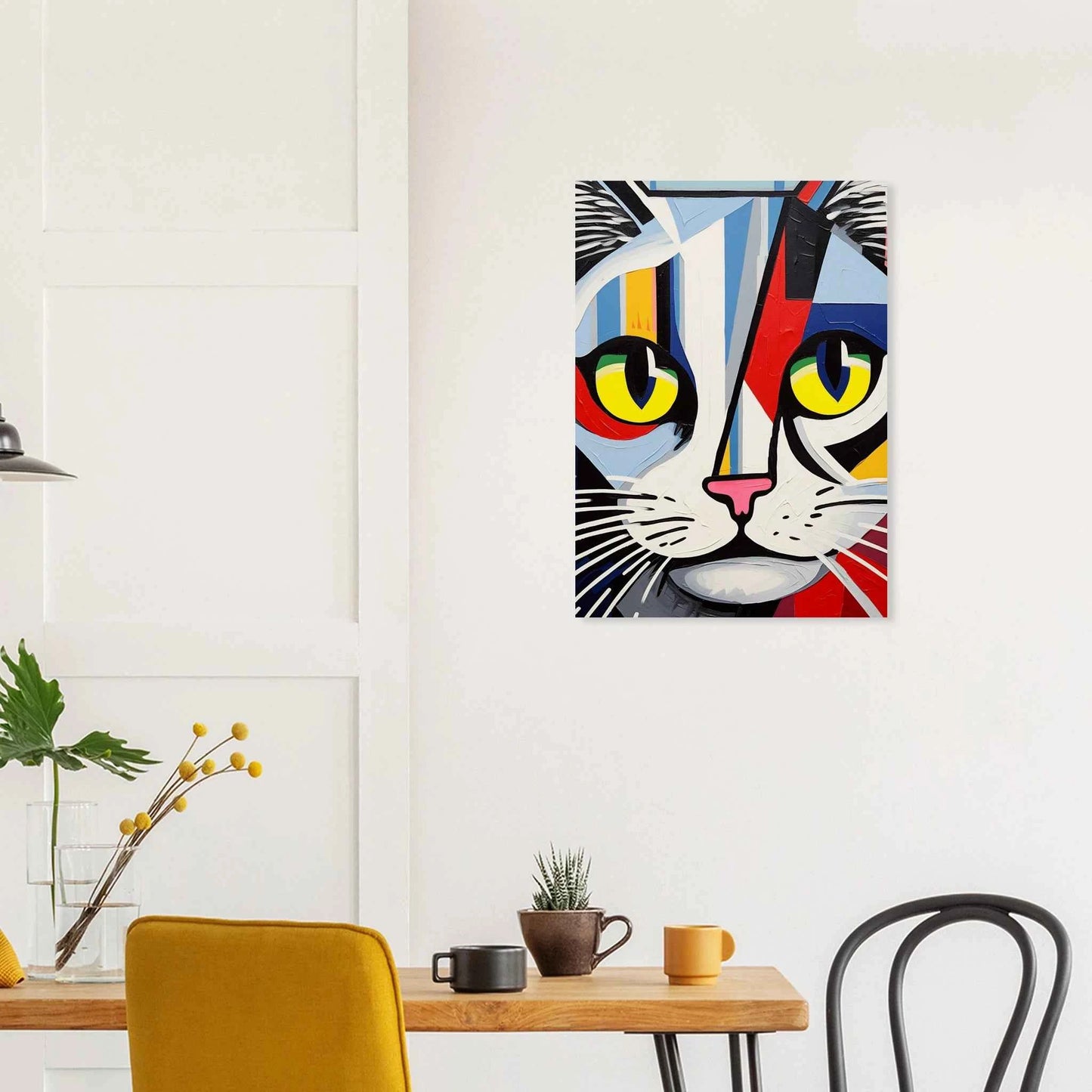 Cat - Pop Art Print Vibrant