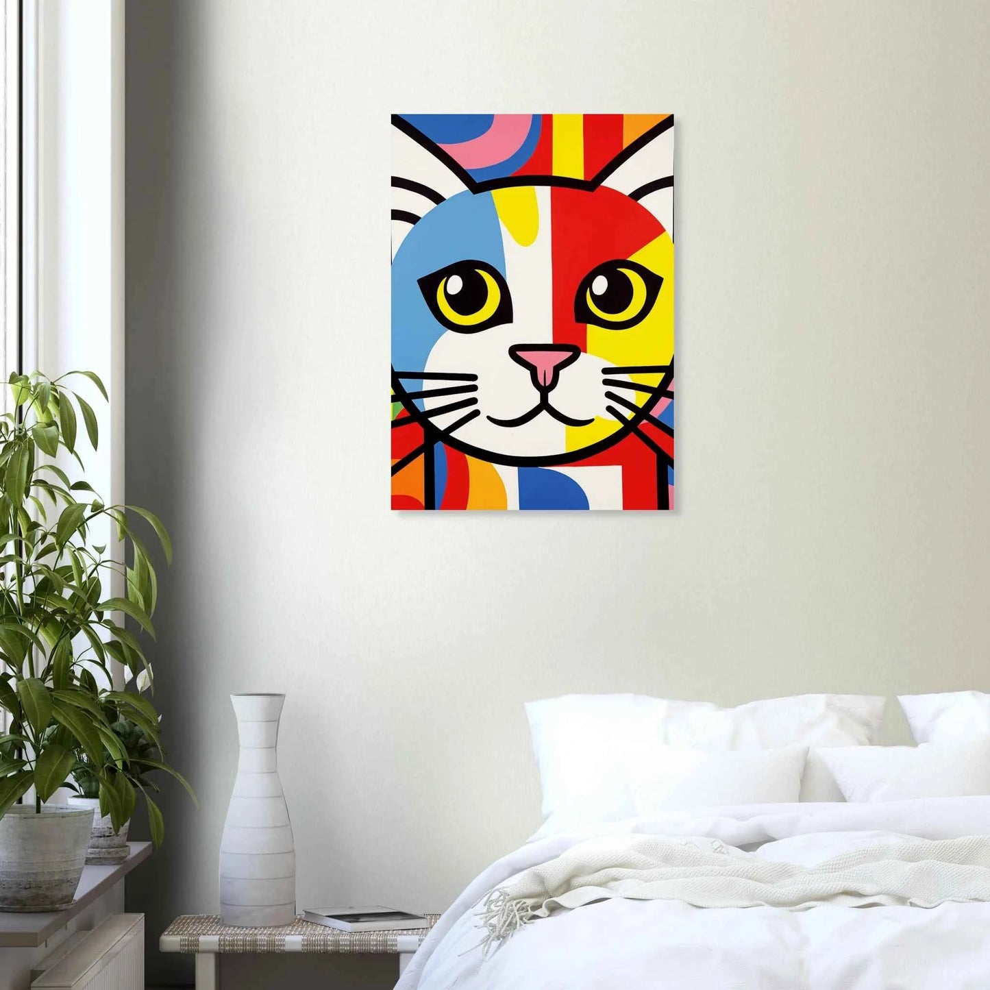 Pop Art Cat Print