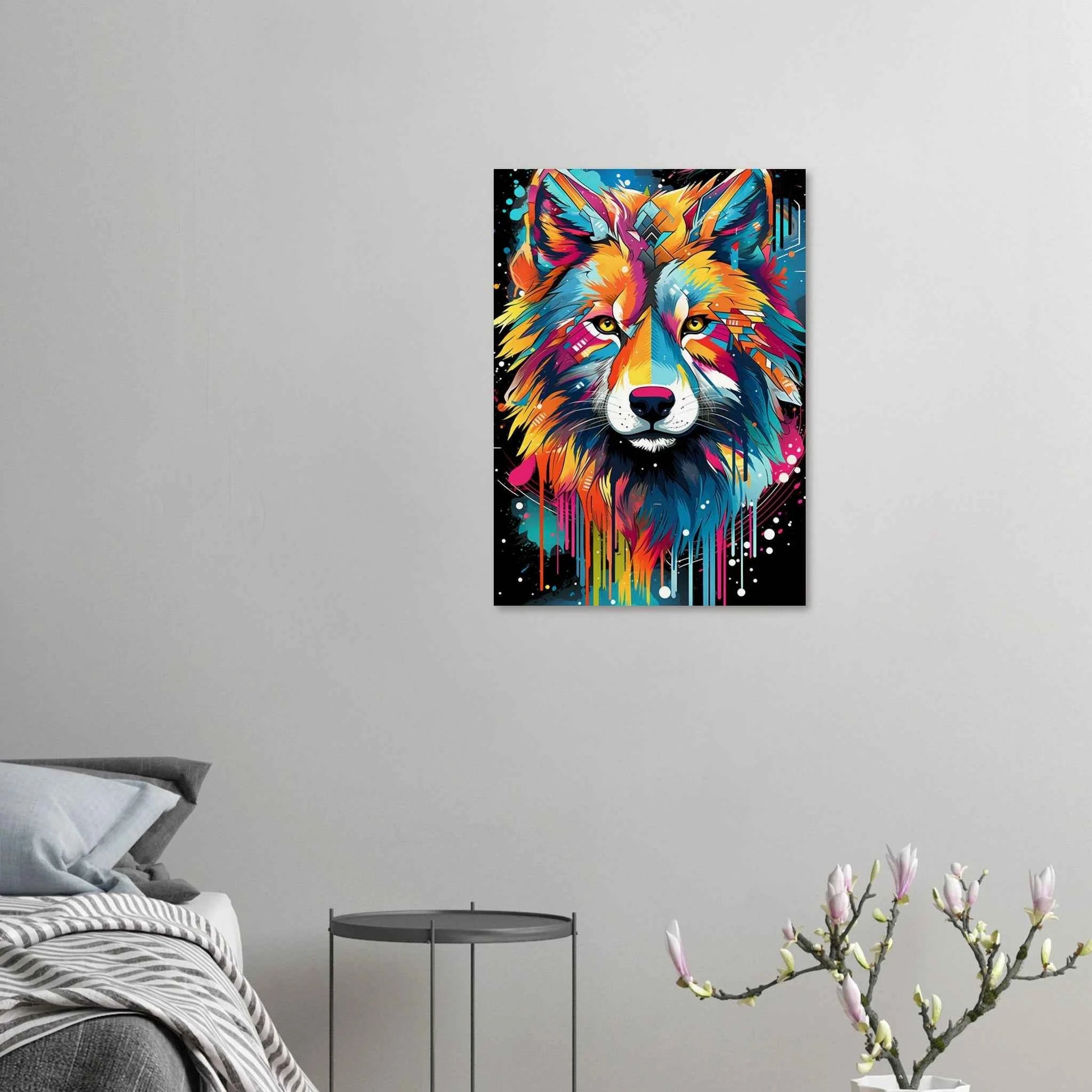 Wolf - Pop Art Print