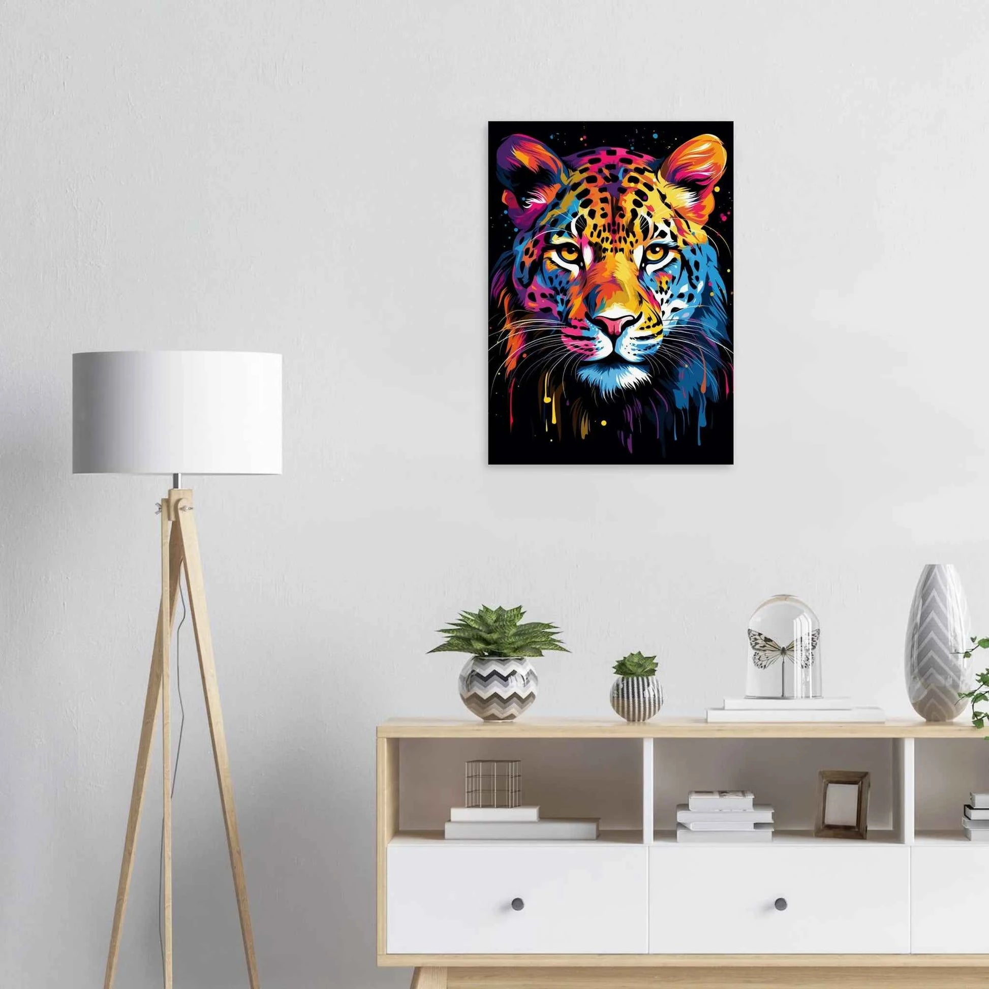 Leopard Pop Art