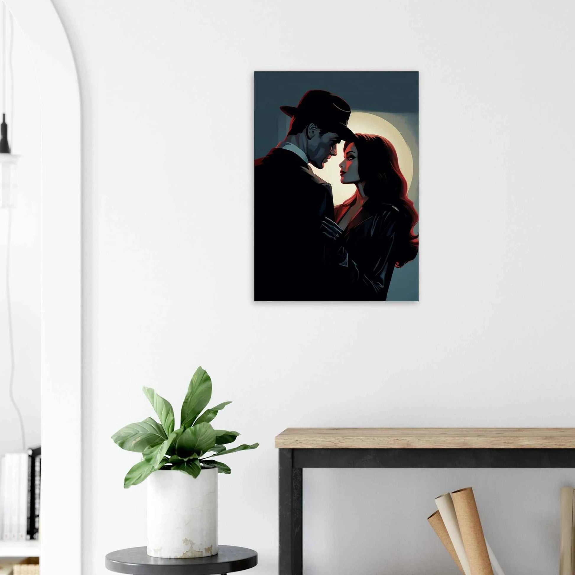 Noir Romance Art Print