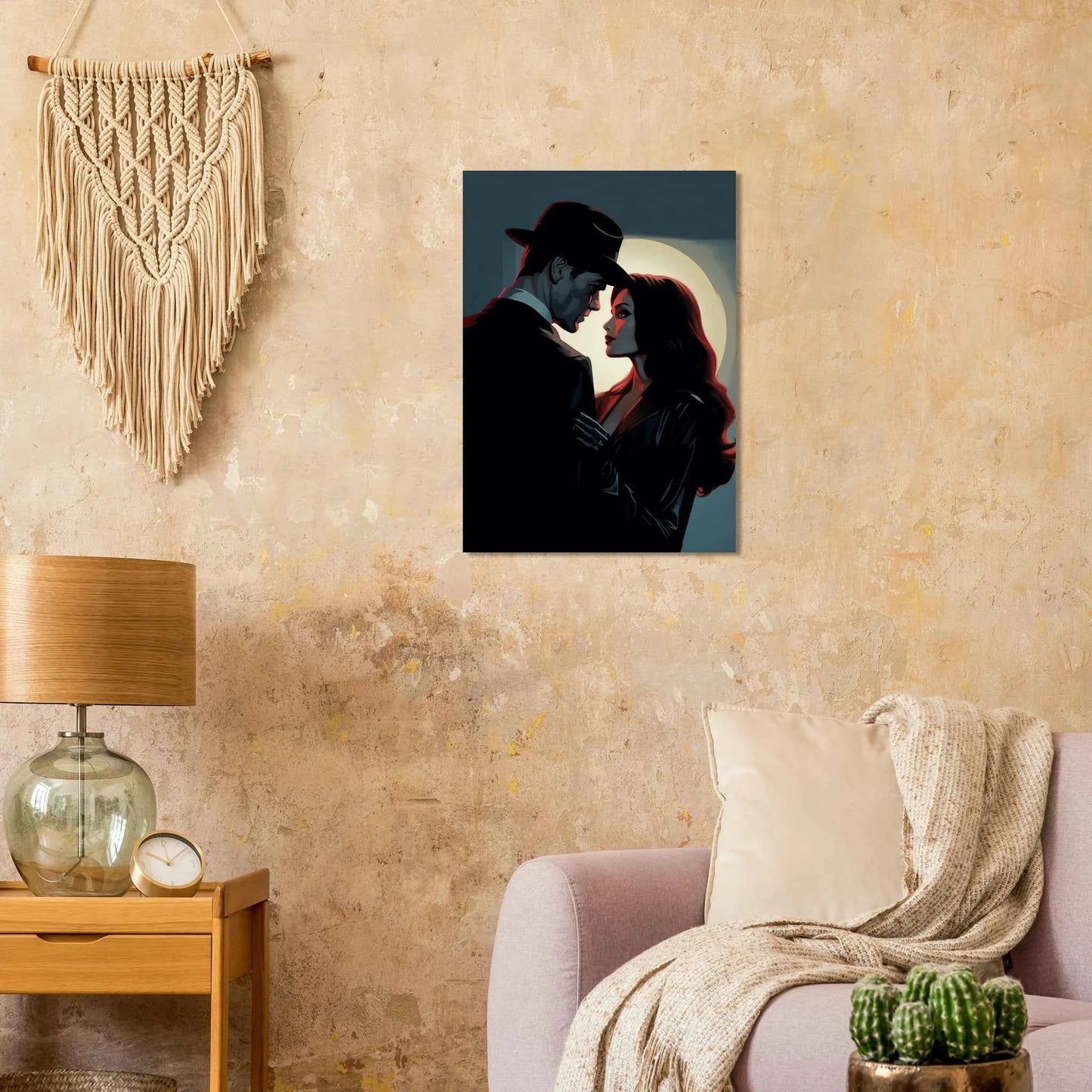 Noir Romance Art Print