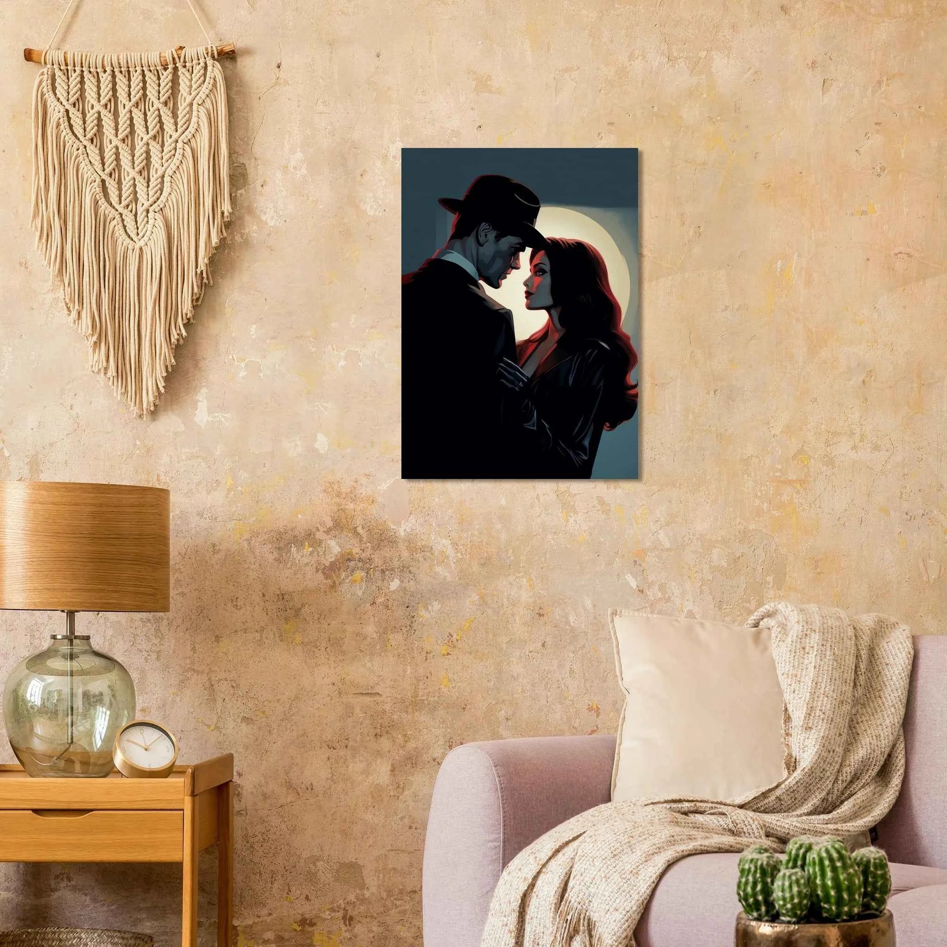 Noir Romance Art Print