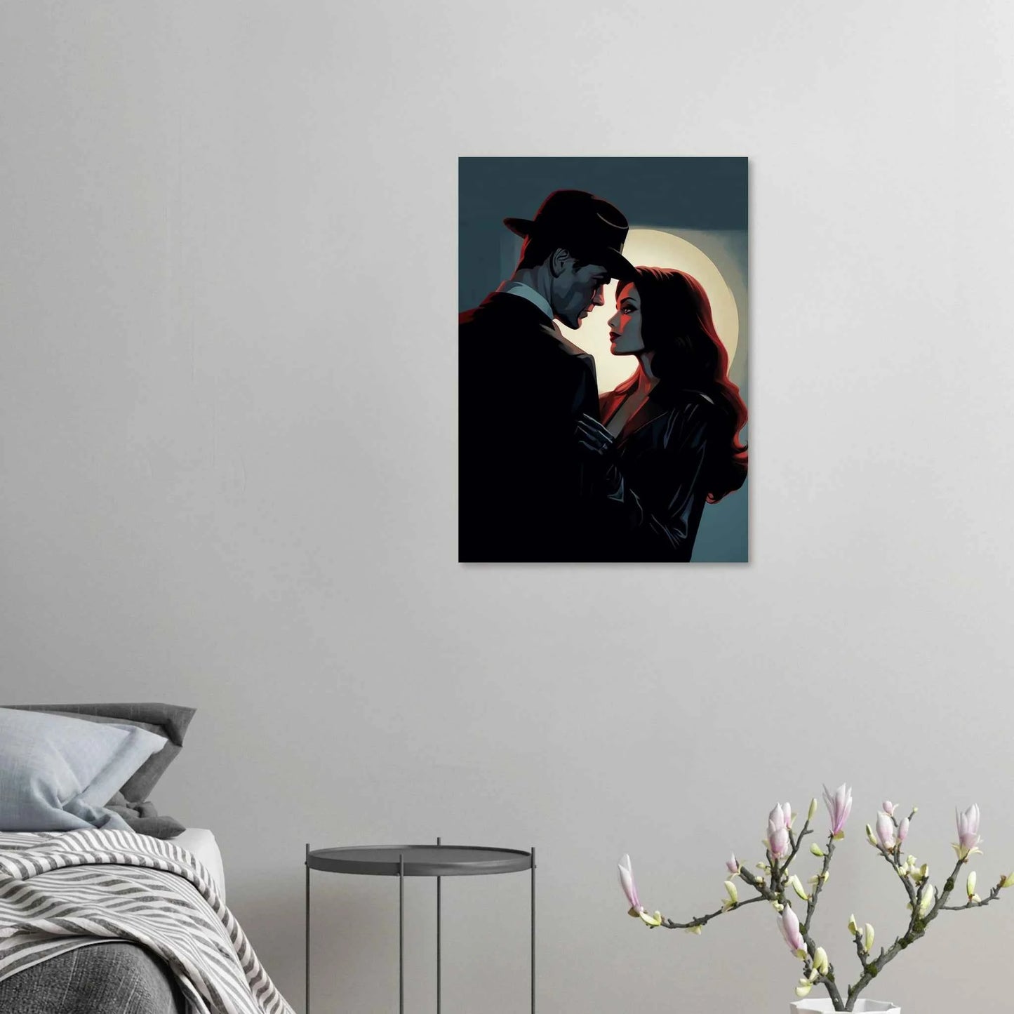 Noir Romance Art Print