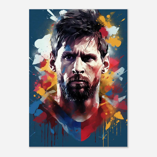 Messi 10 - Pop Art Print