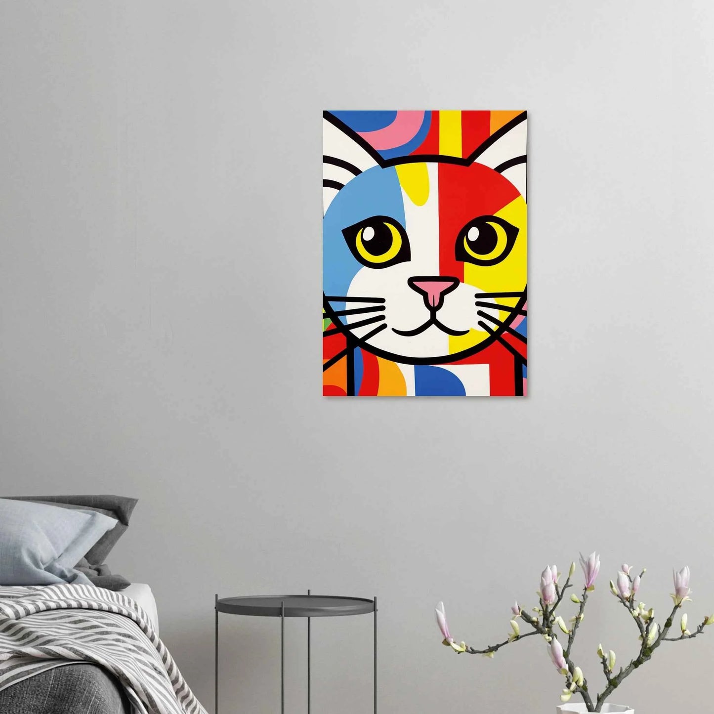 Pop Art Cat Print