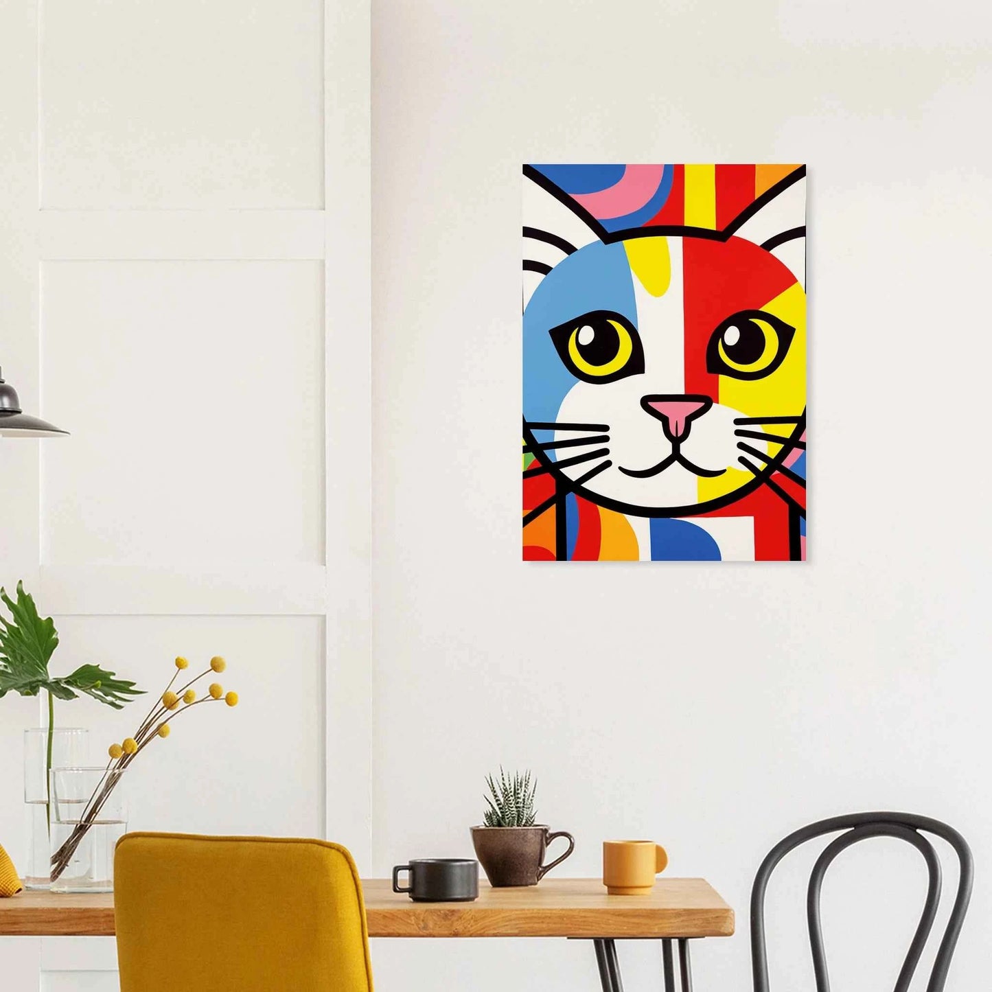 Pop Art Cat Print