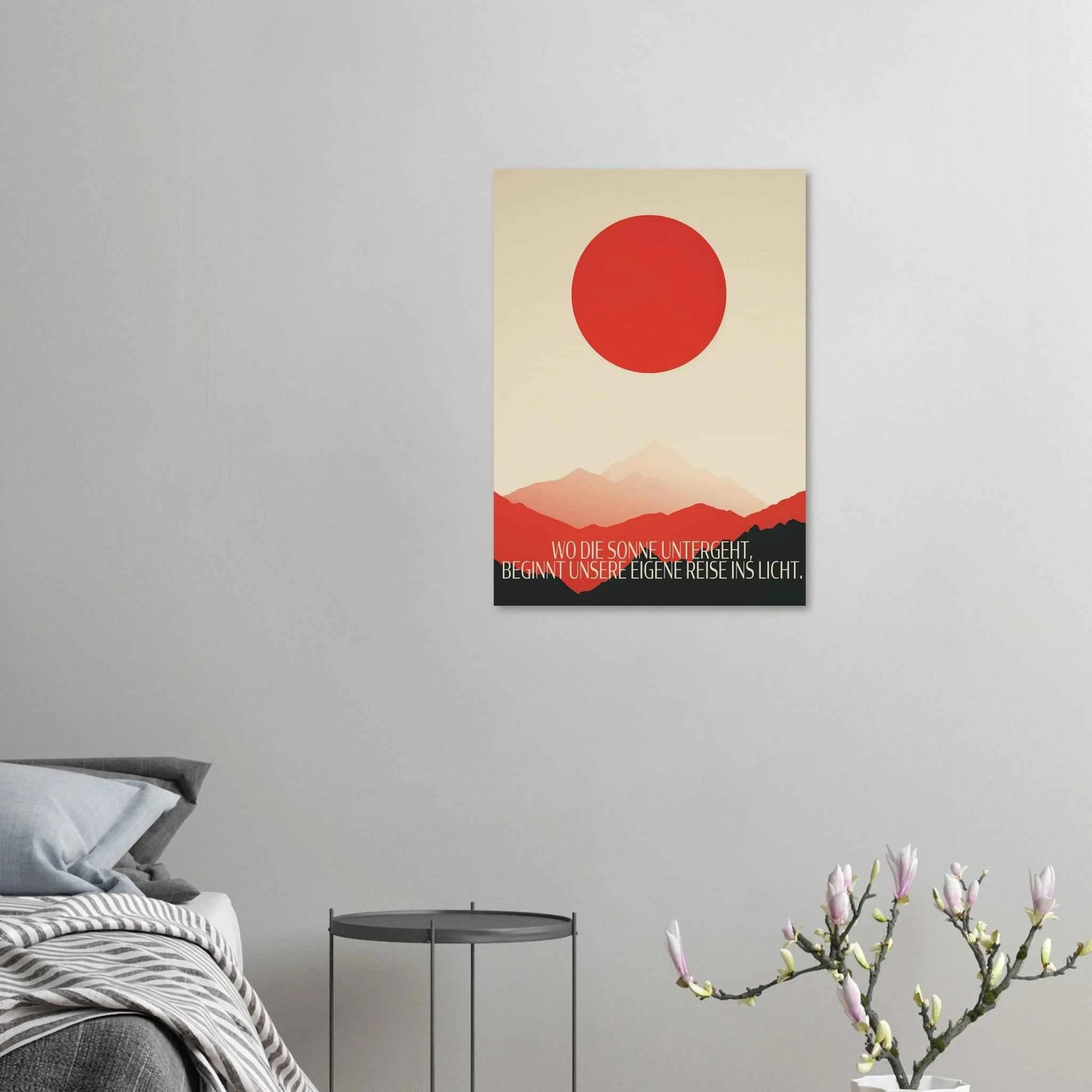 Sonnenuntergang Kunstdruck