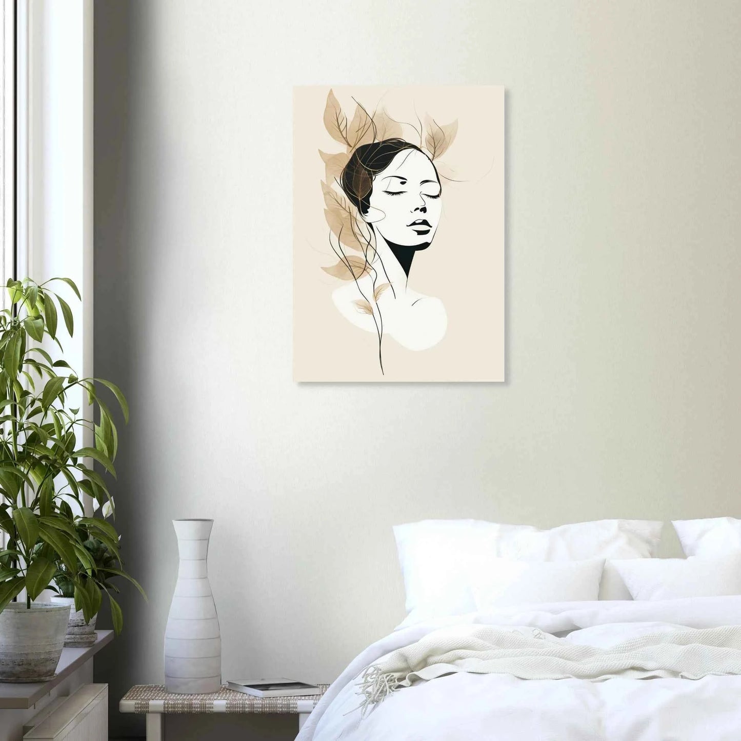 Serene Botanical Elegance Art Print