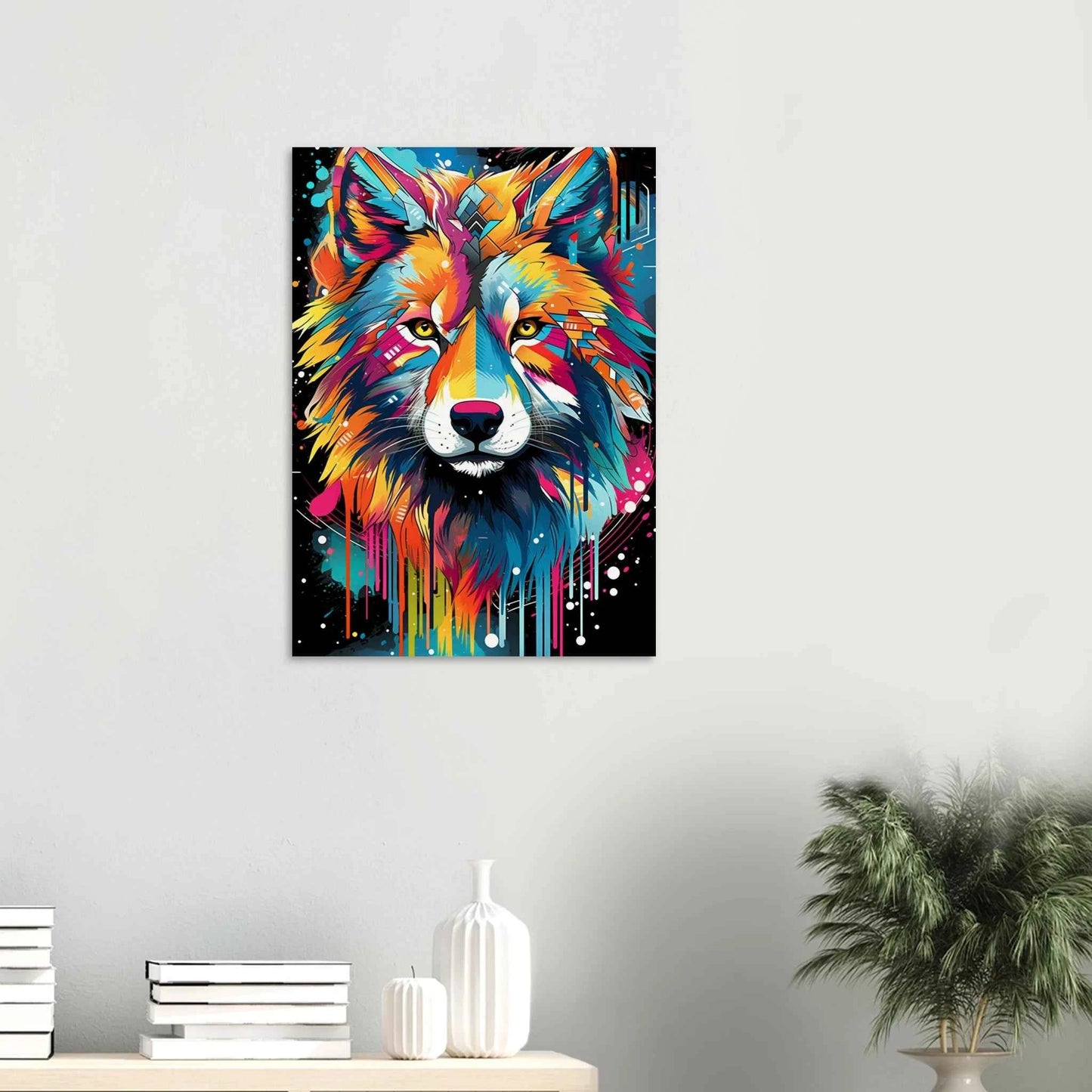 Wolf - Pop Art Print