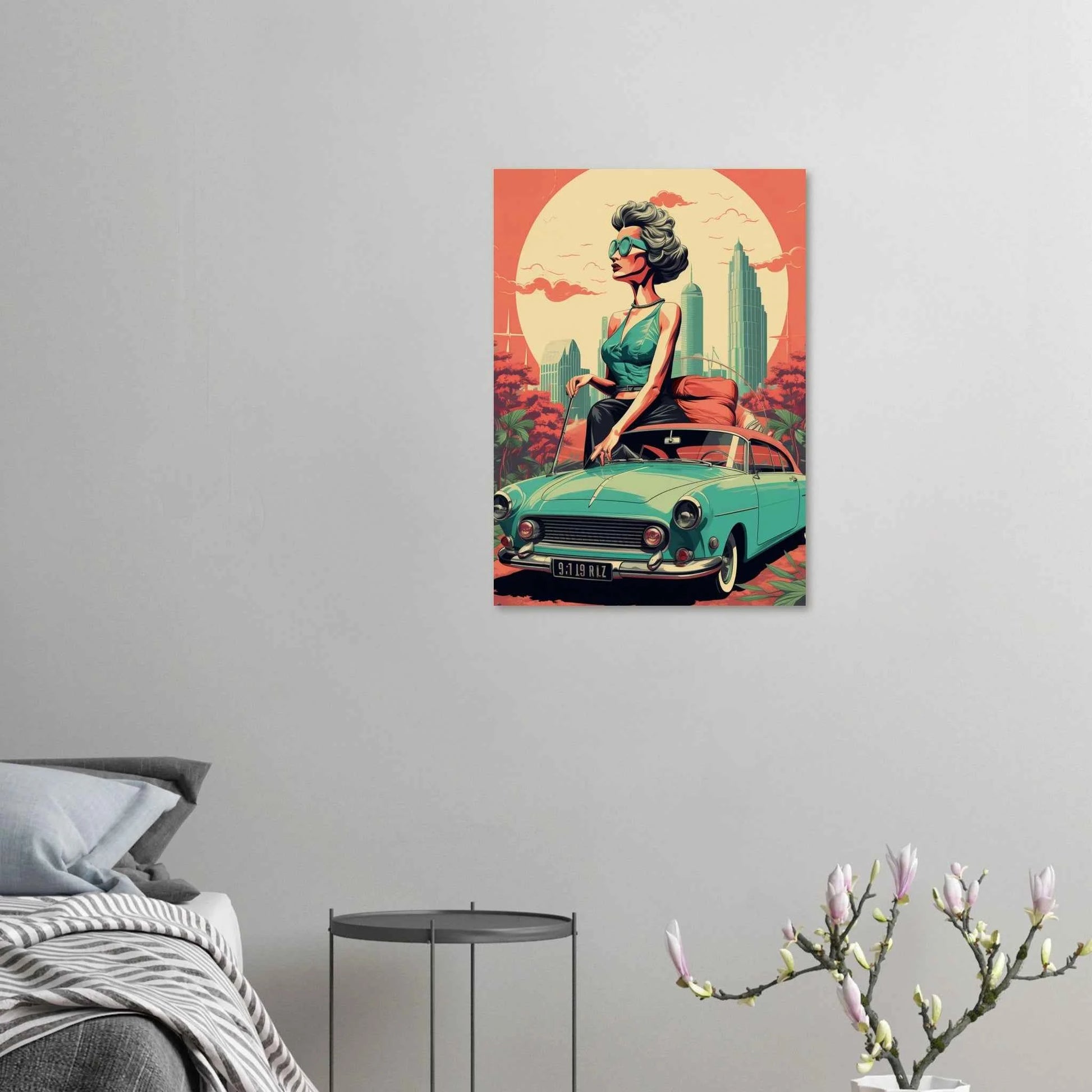 Retro Poster - Vintage Wall Art for Nostalgic Home Decor