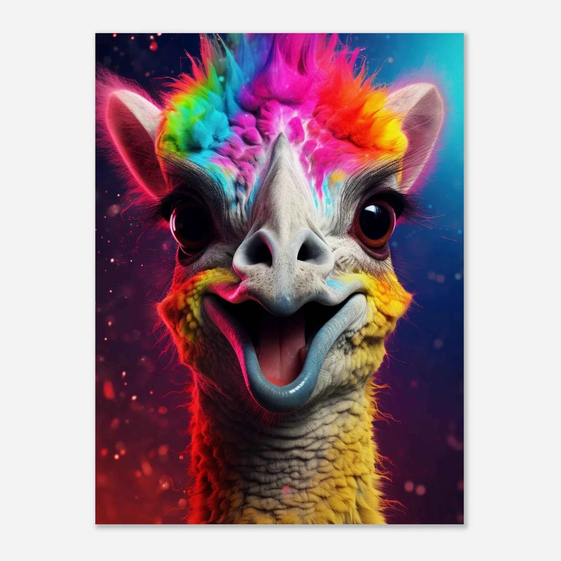 Giraffe - Pop Art Print