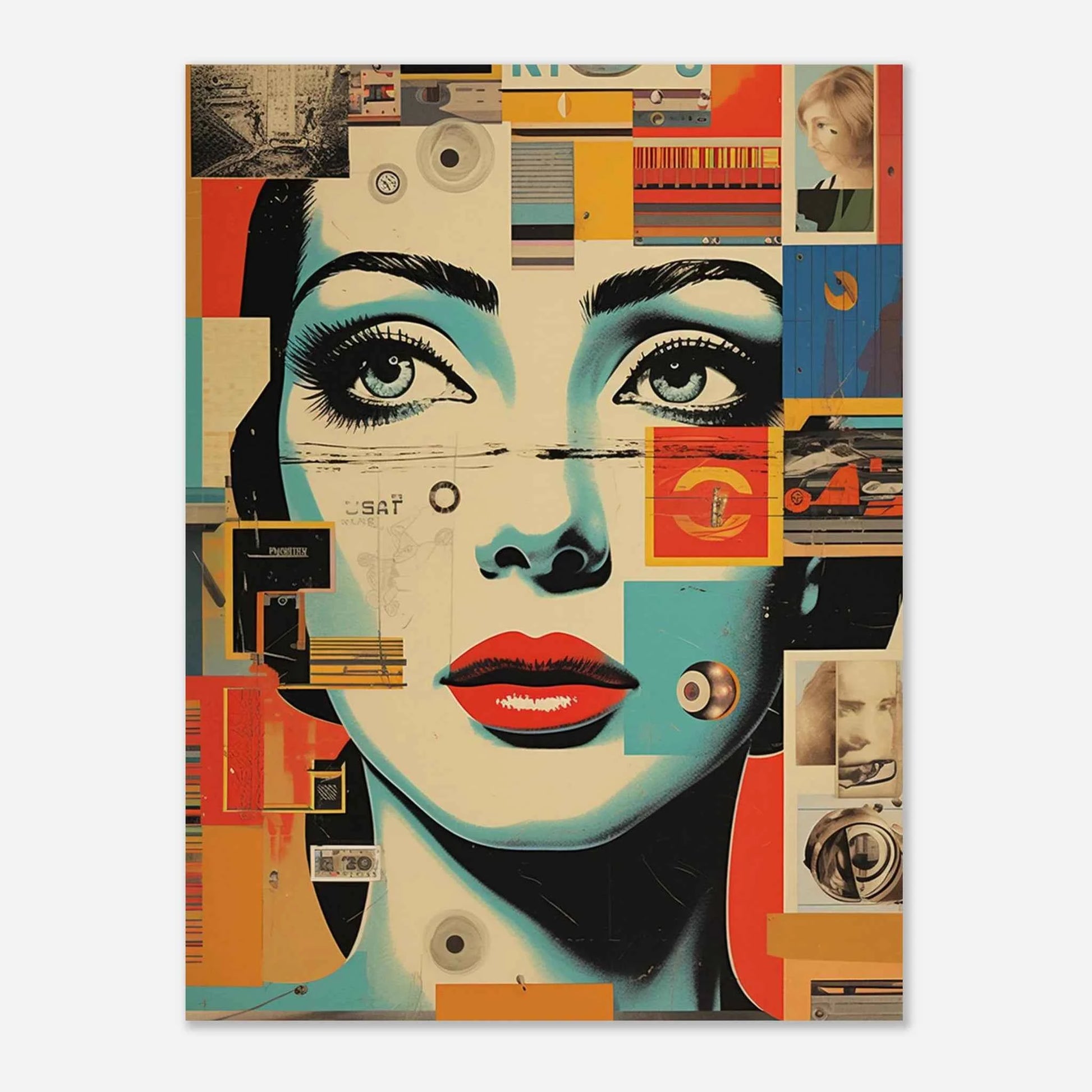 Pop Art Portrait Poster