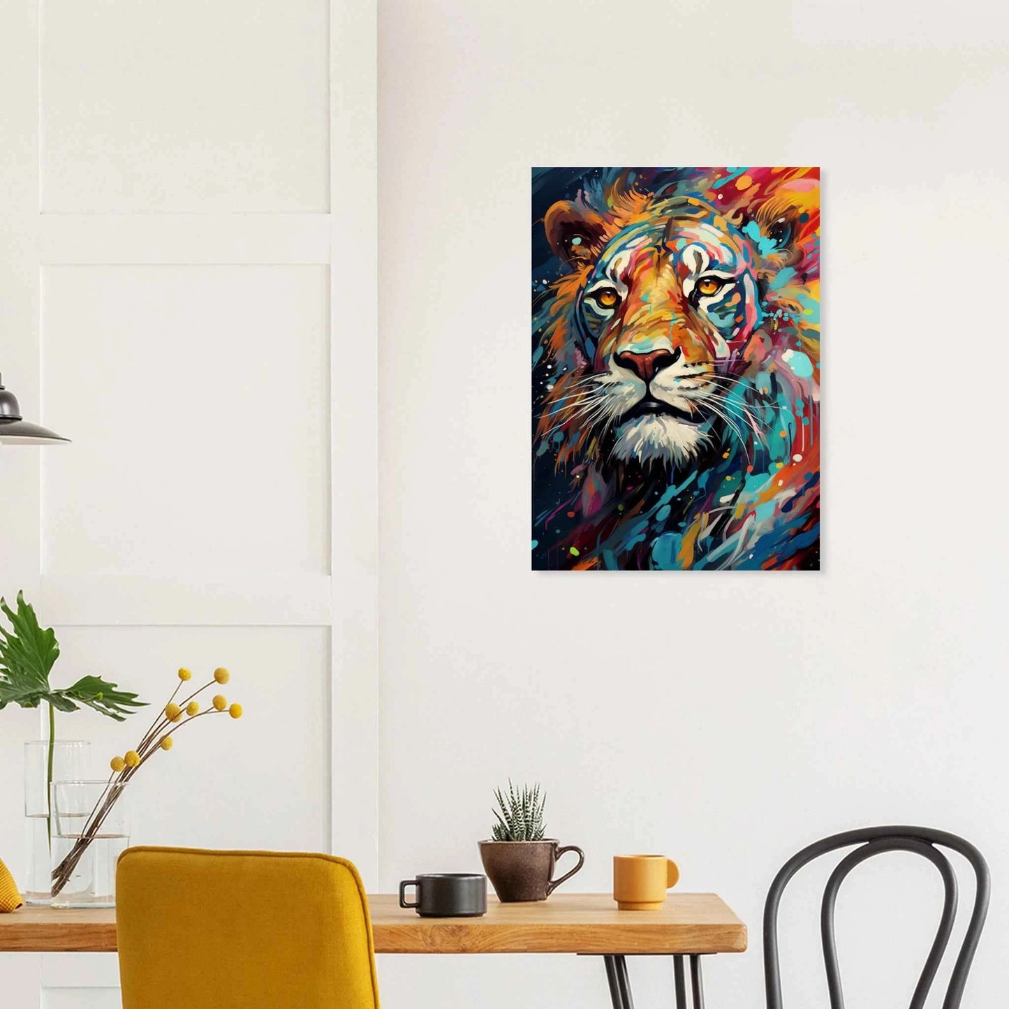 Lion Canvas Art Print