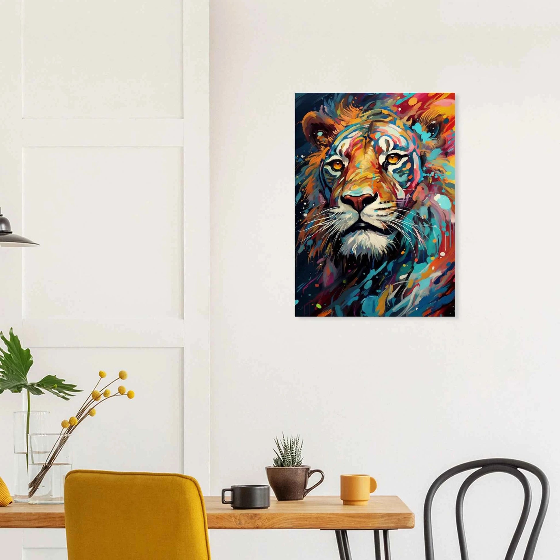 Lion Canvas Art Print