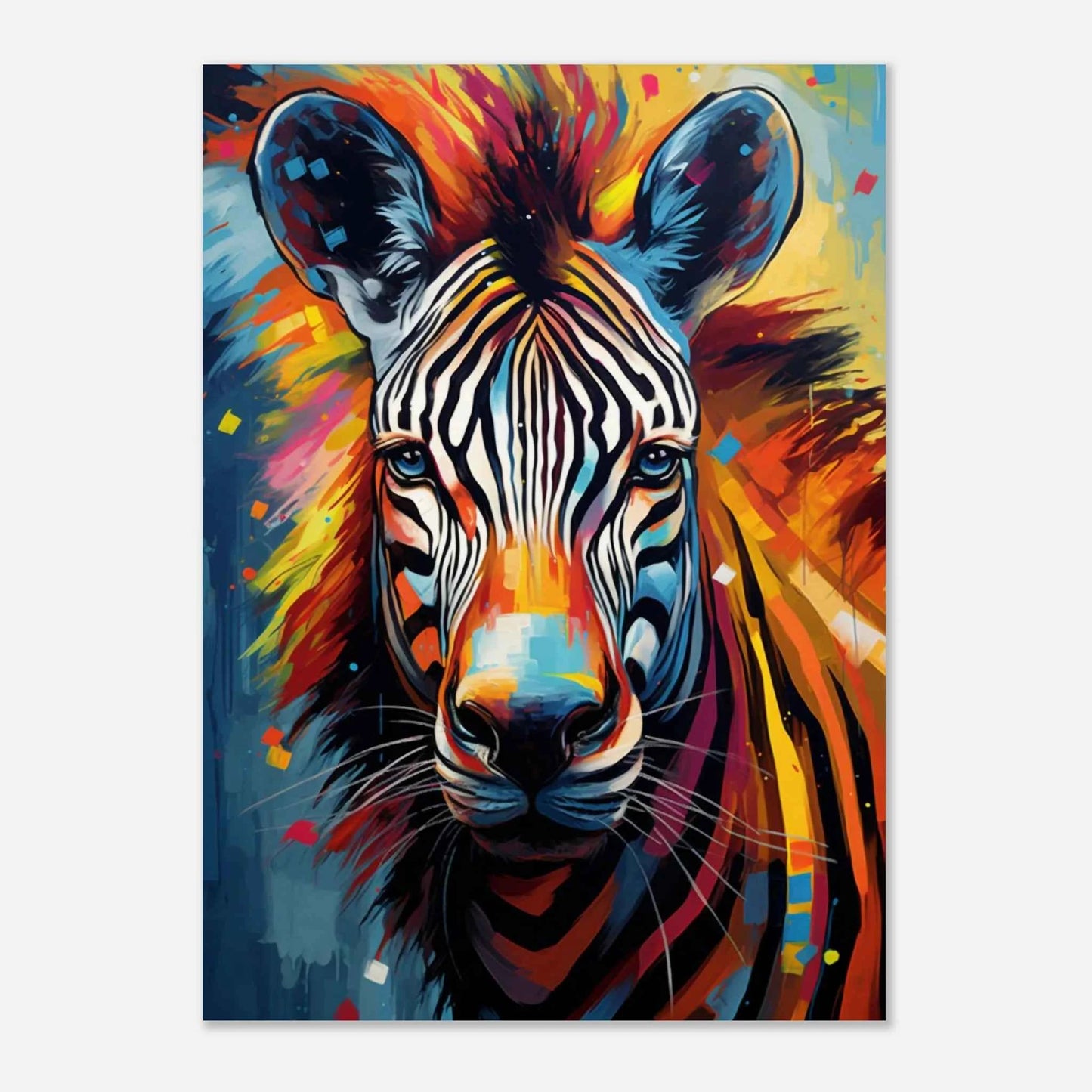 Zebra - Pop Art  Print