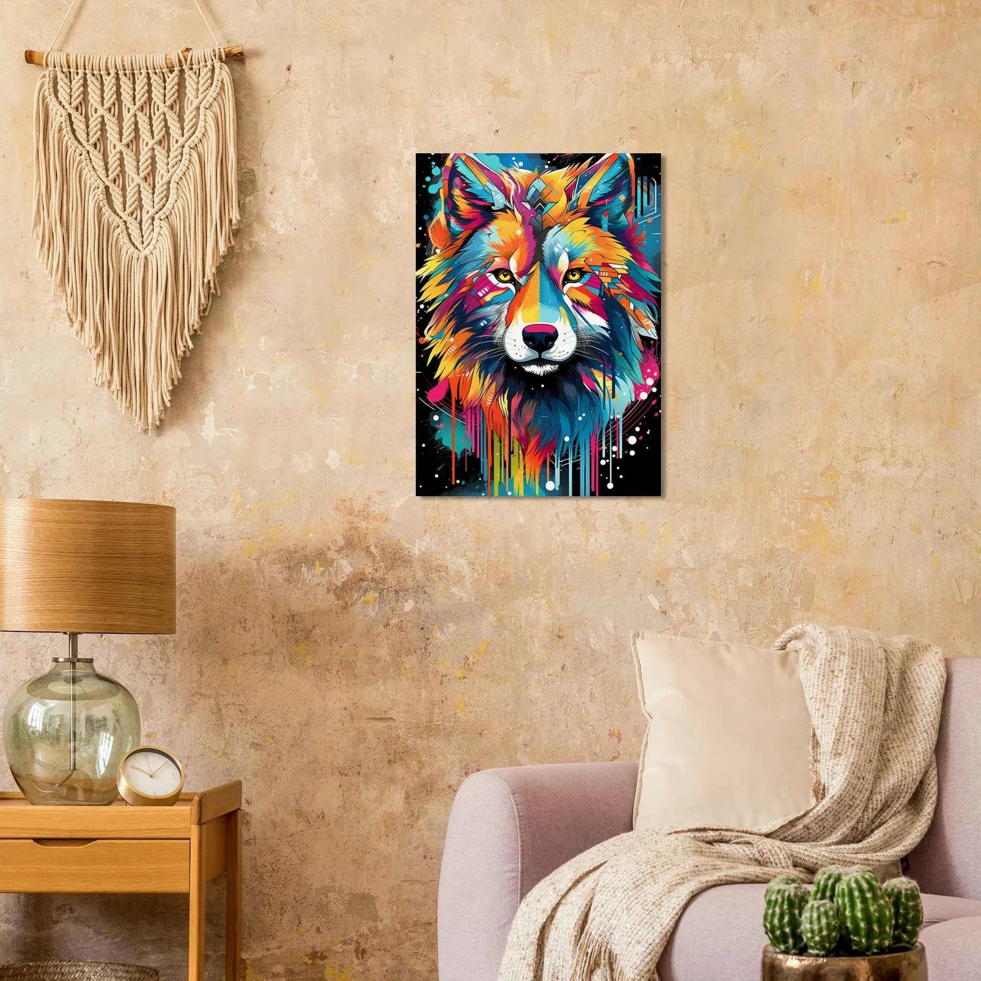 Wolf - Pop Art Print