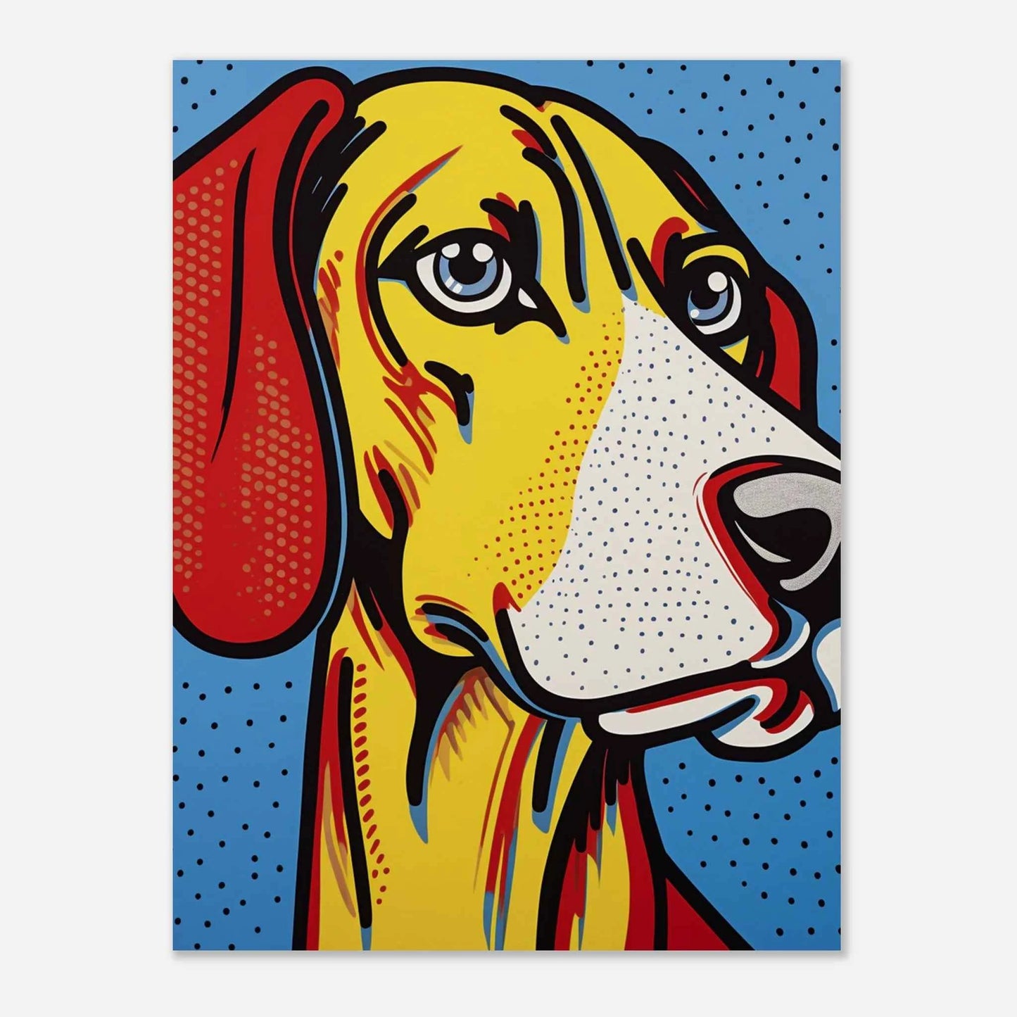 Dog Pop Art Print