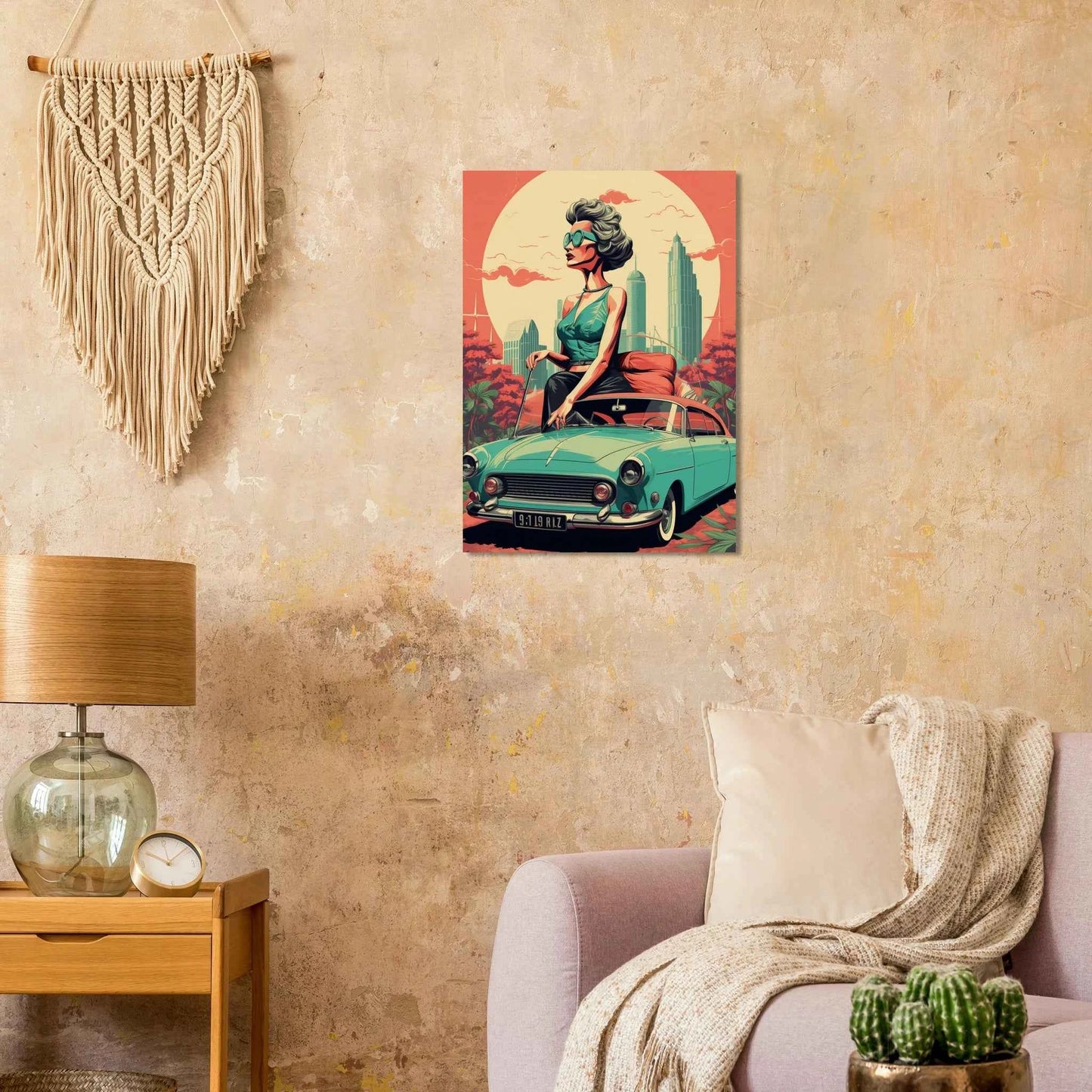 Retro Poster - Vintage Wall Art for Nostalgic Home Decor