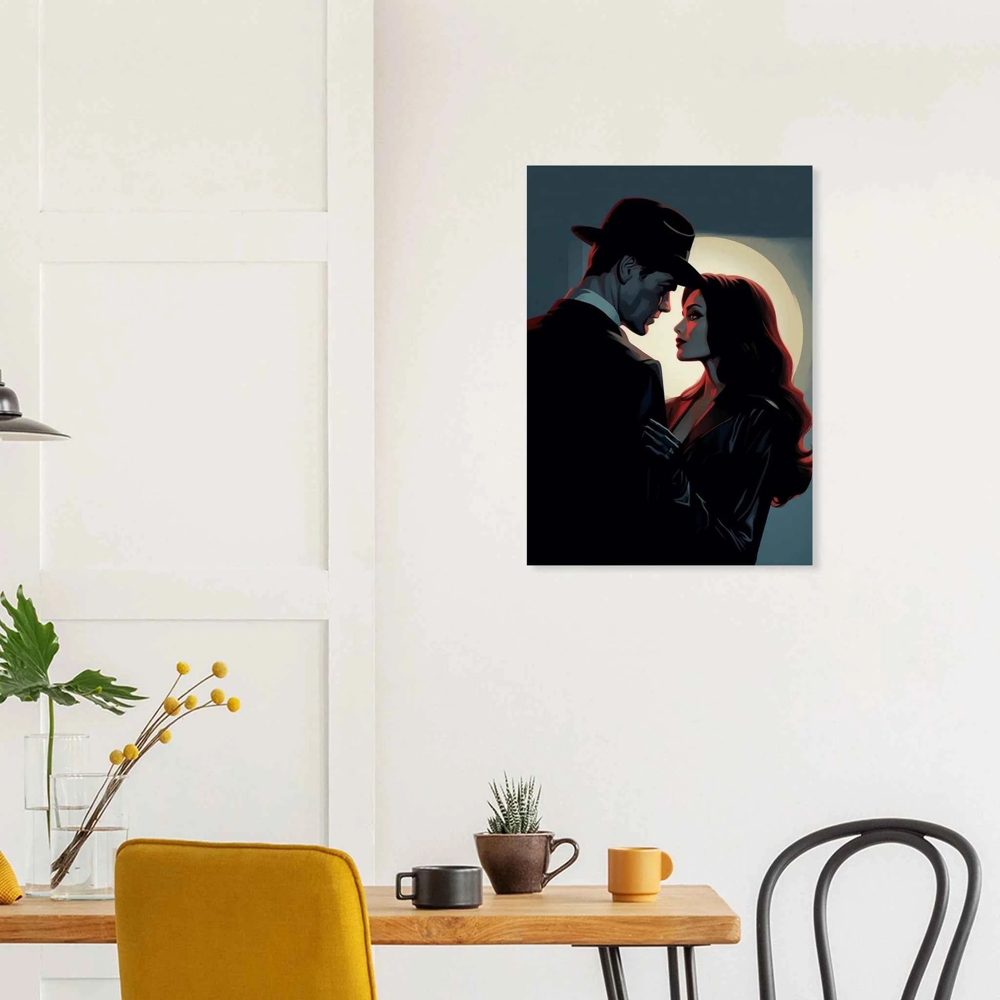 Noir Romance Art Print