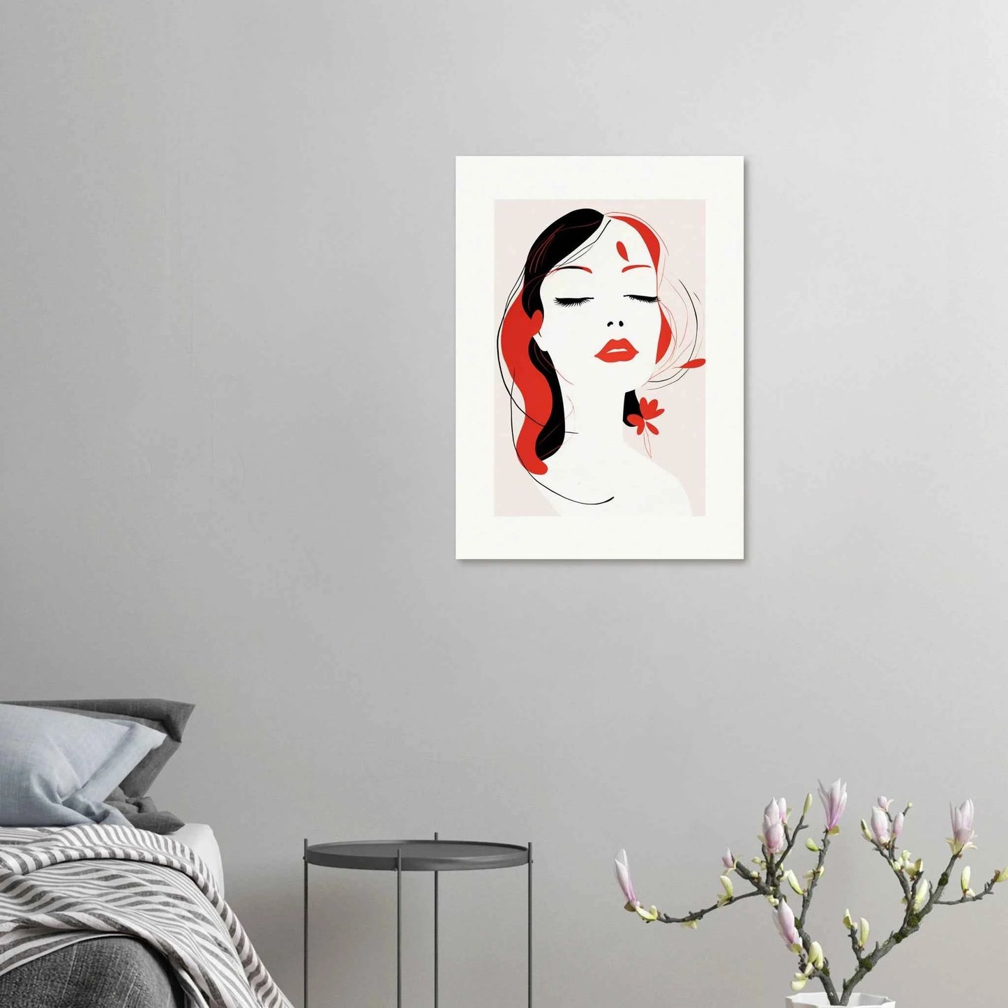 Modern Abstract Portrait Art