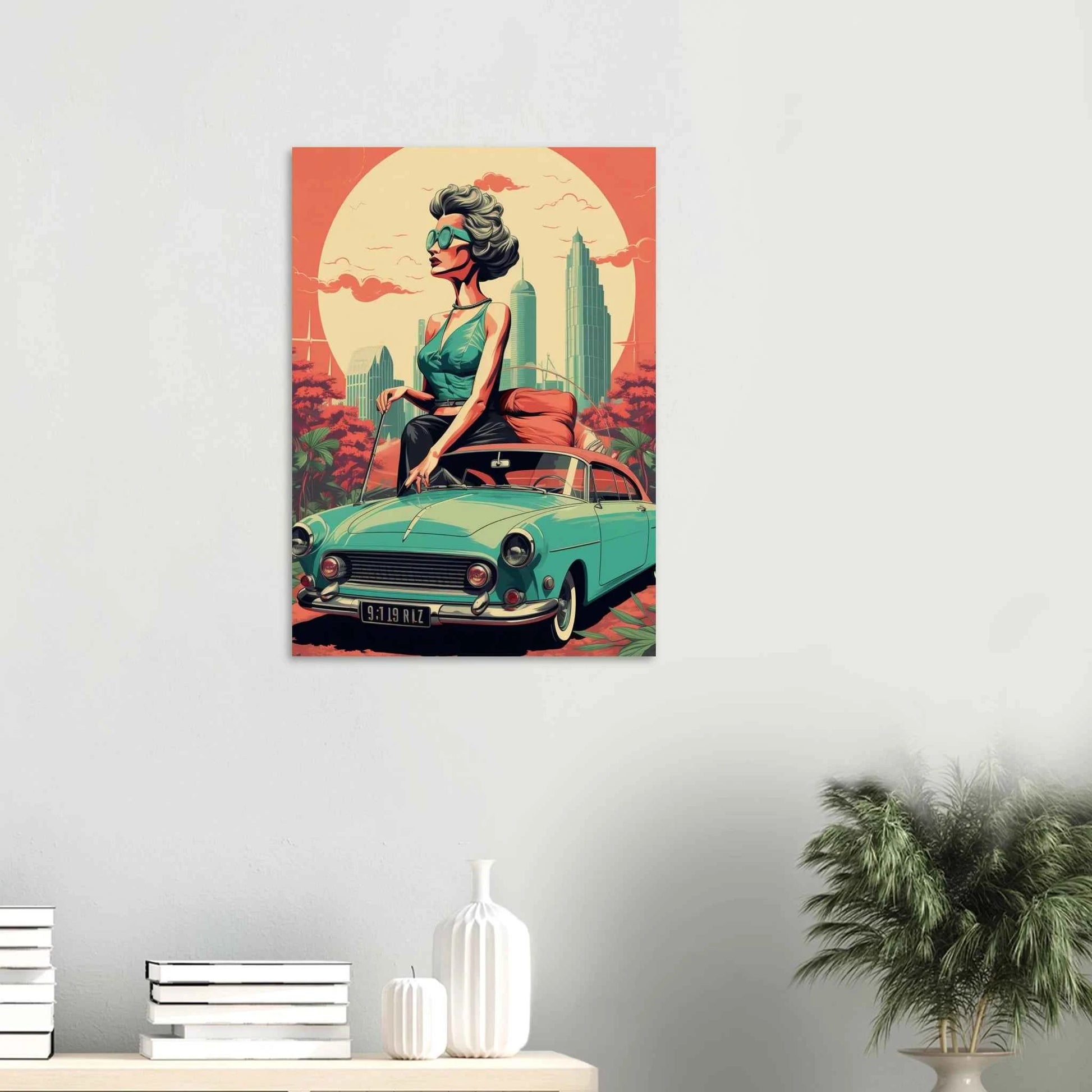 Retro Poster - Vintage Wall Art for Nostalgic Home Decor