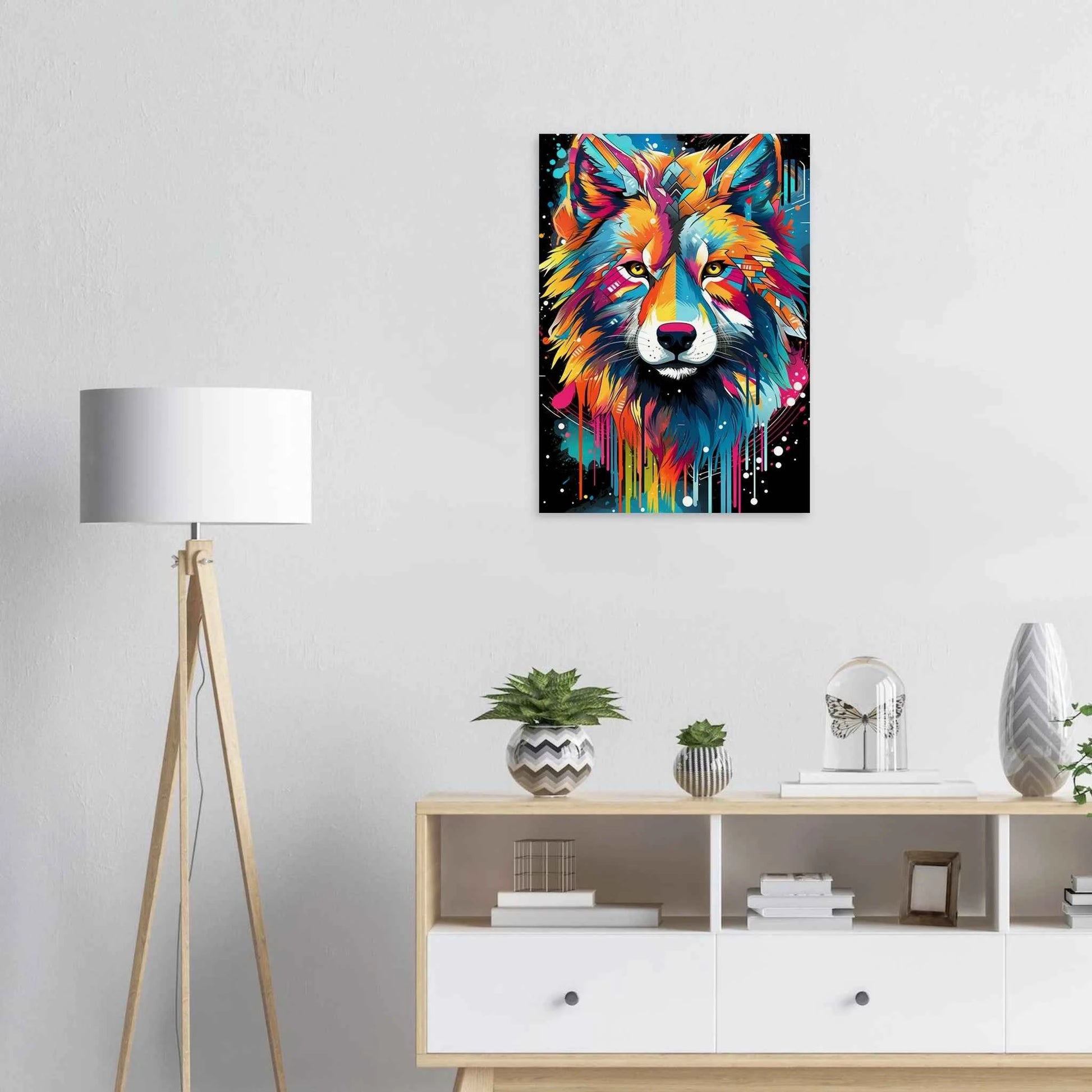 Wolf - Pop Art Print