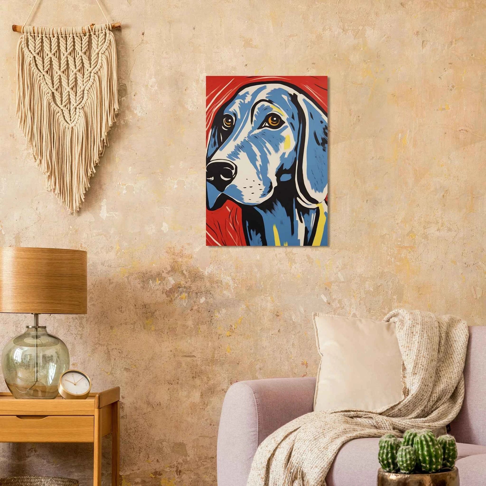 Pop Art Dog Portrait