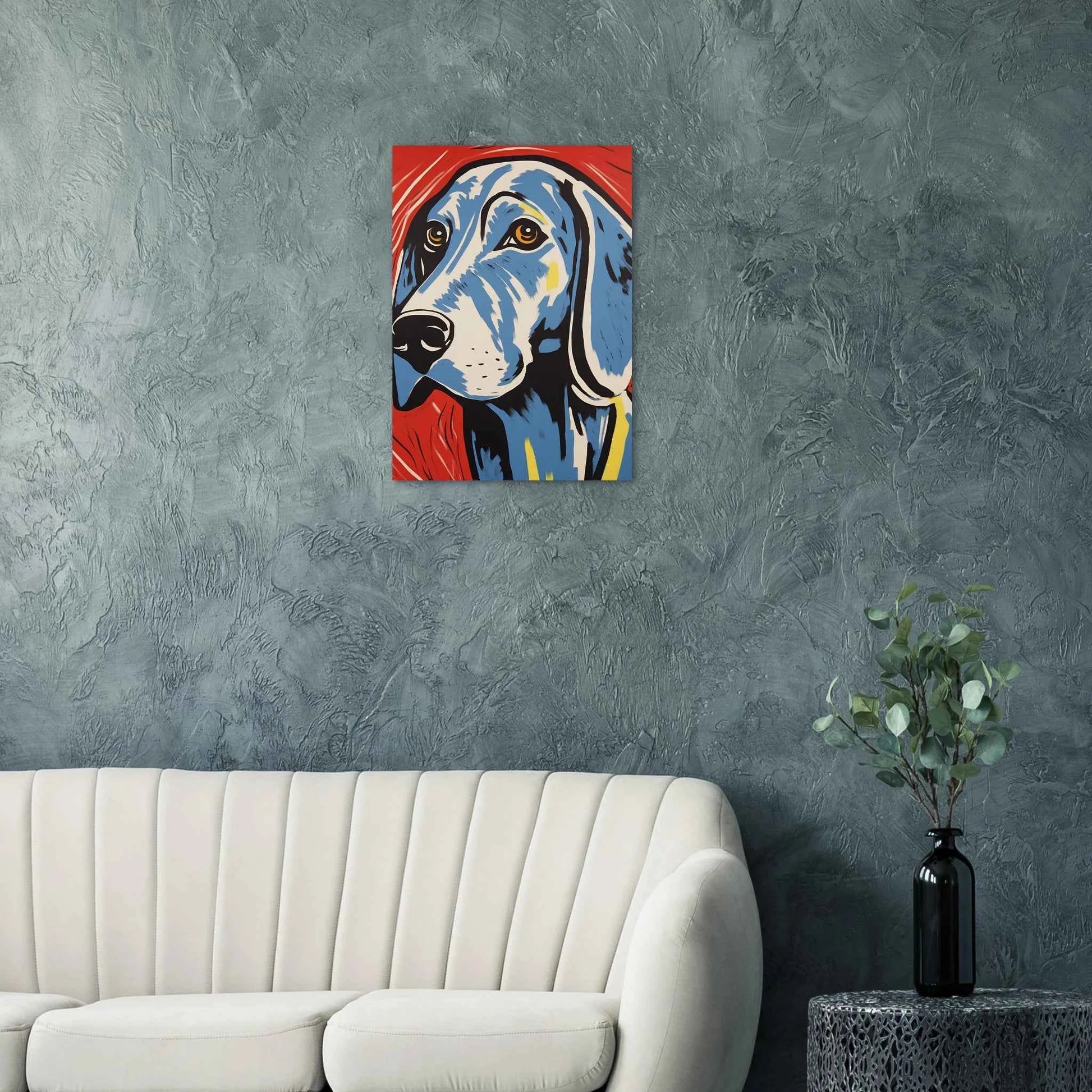 Pop Art Dog Portrait