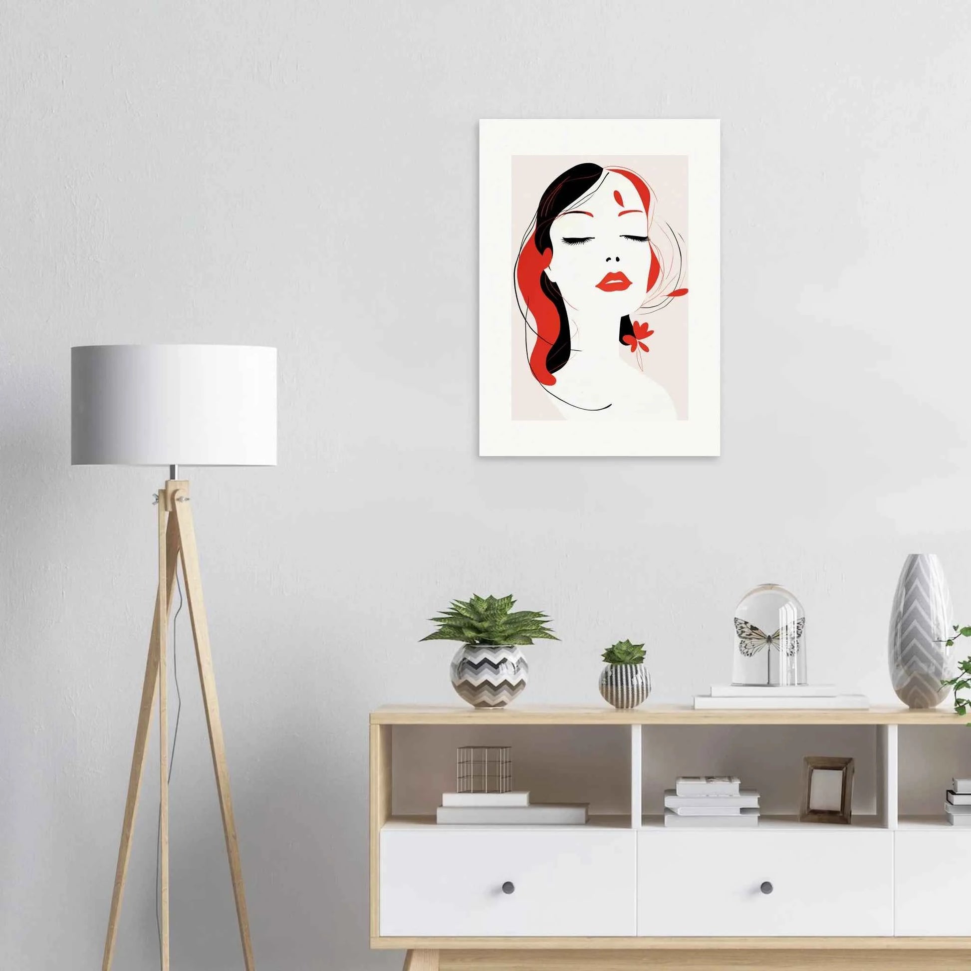Modern Abstract Portrait Art