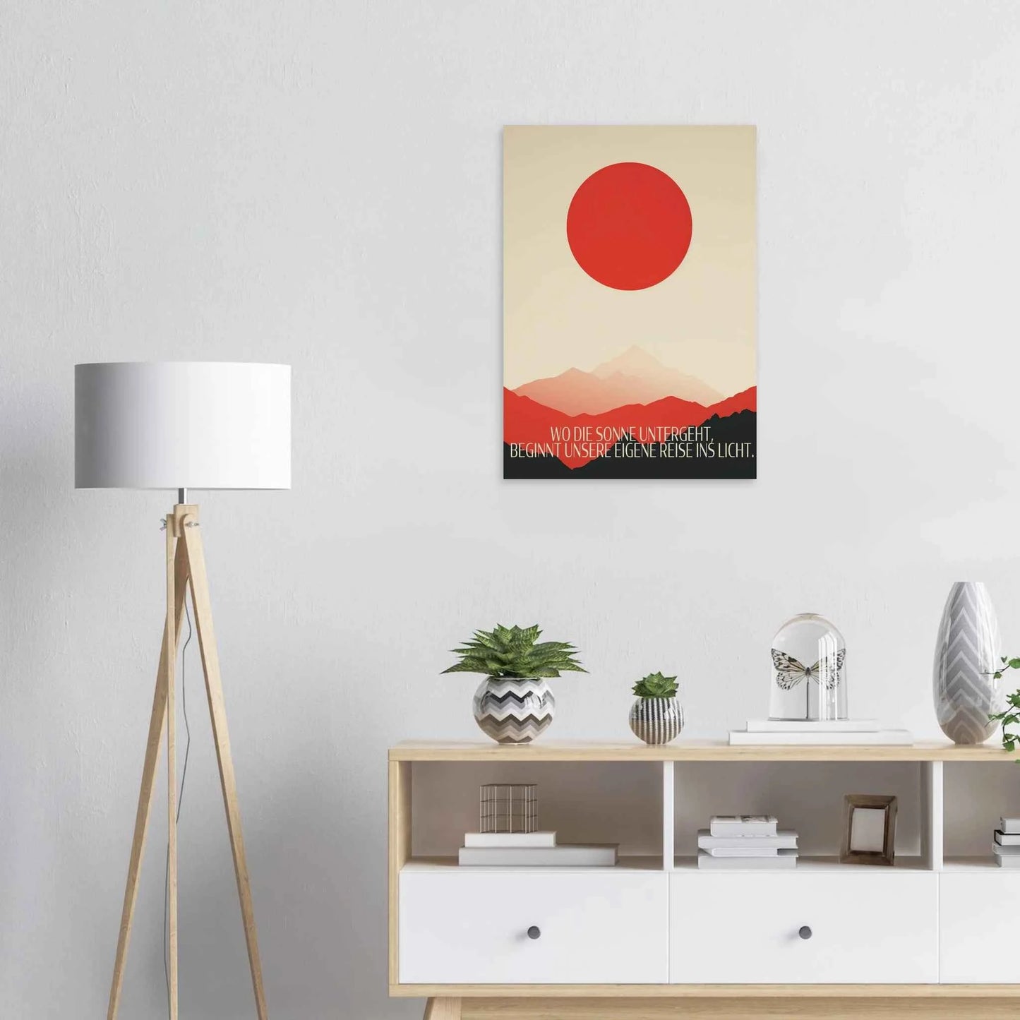 Sonnenuntergang Kunstdruck